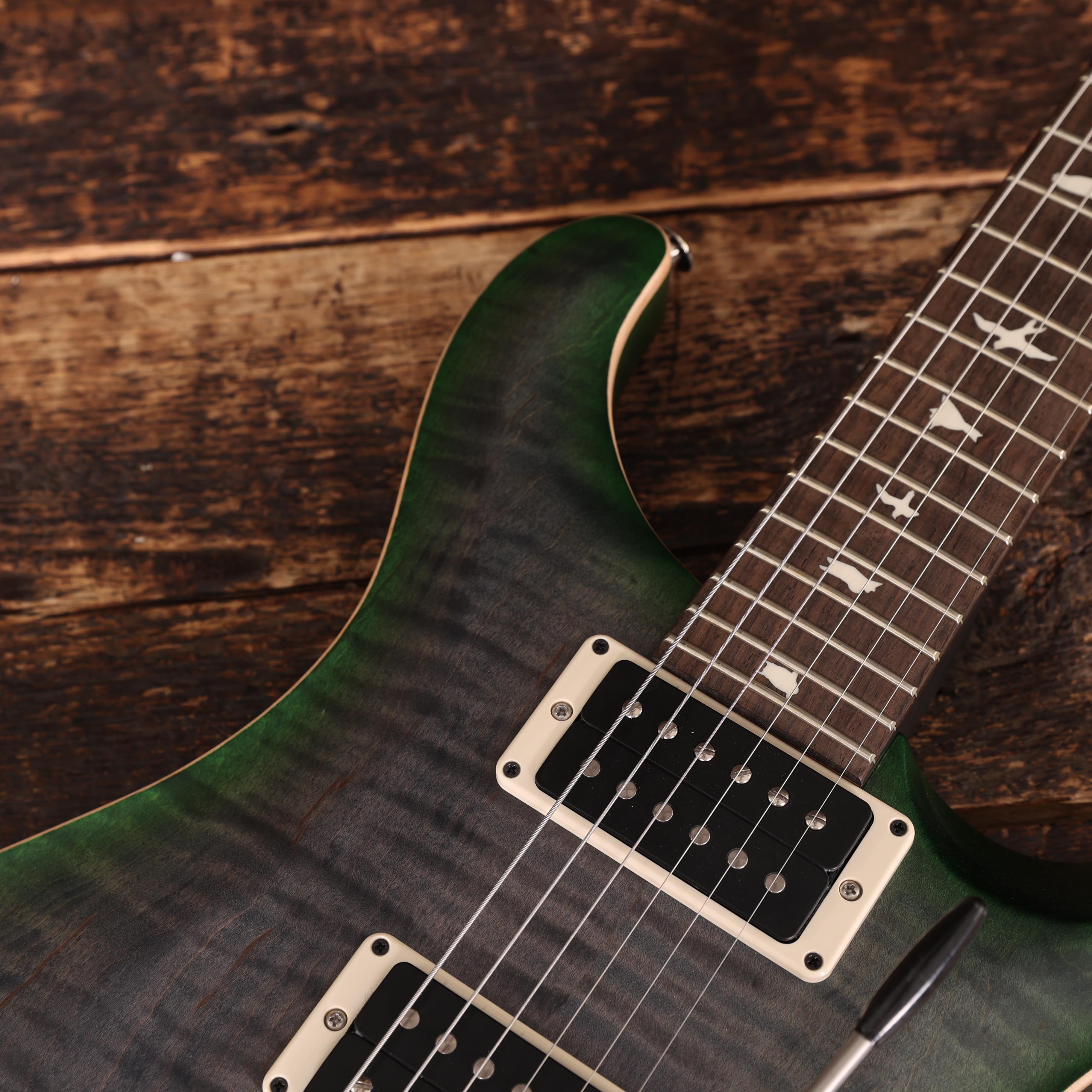 PRS CE24 Limited Edition Electric Guitar in Satin Faded Grey Jadeburst - 0381310 (9).jpg