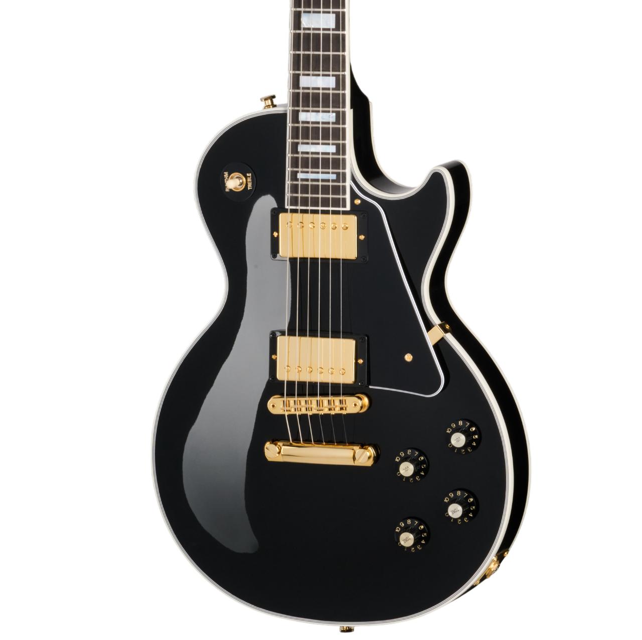 Gibson Les Paul Custom '70s in Ebony - LPCU700EBGH1_2_Front cropped-Photoroom.jpg