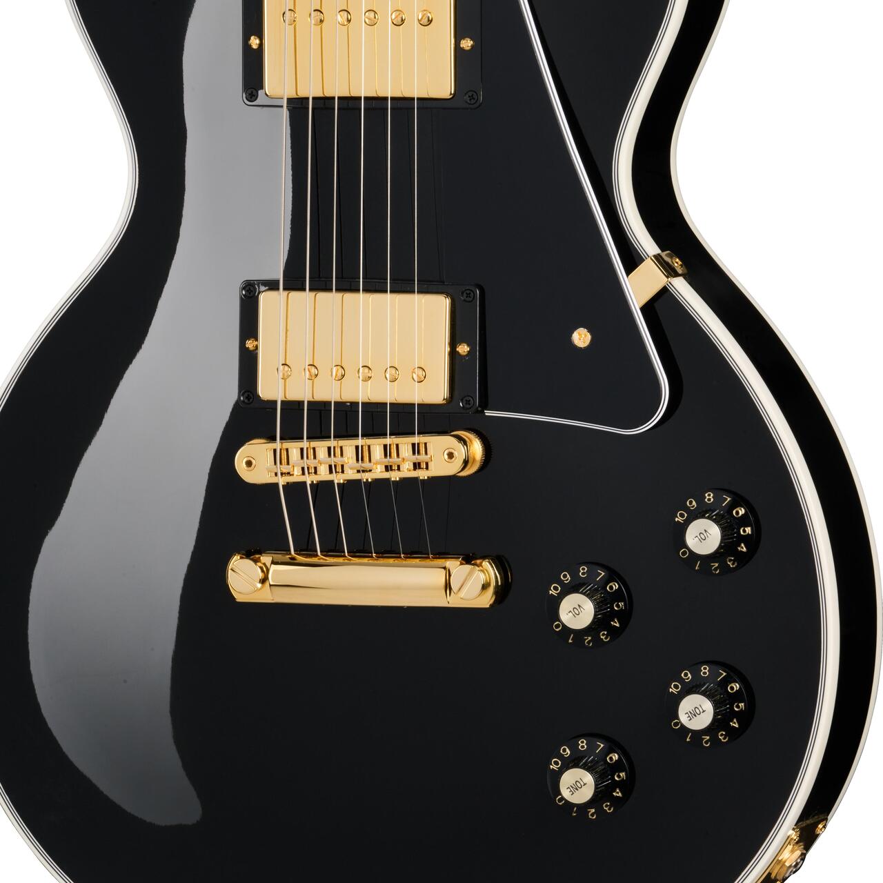 Gibson Les Paul Custom '70s in Ebony - LPCU700EBGH1_8_Knobs.jpg