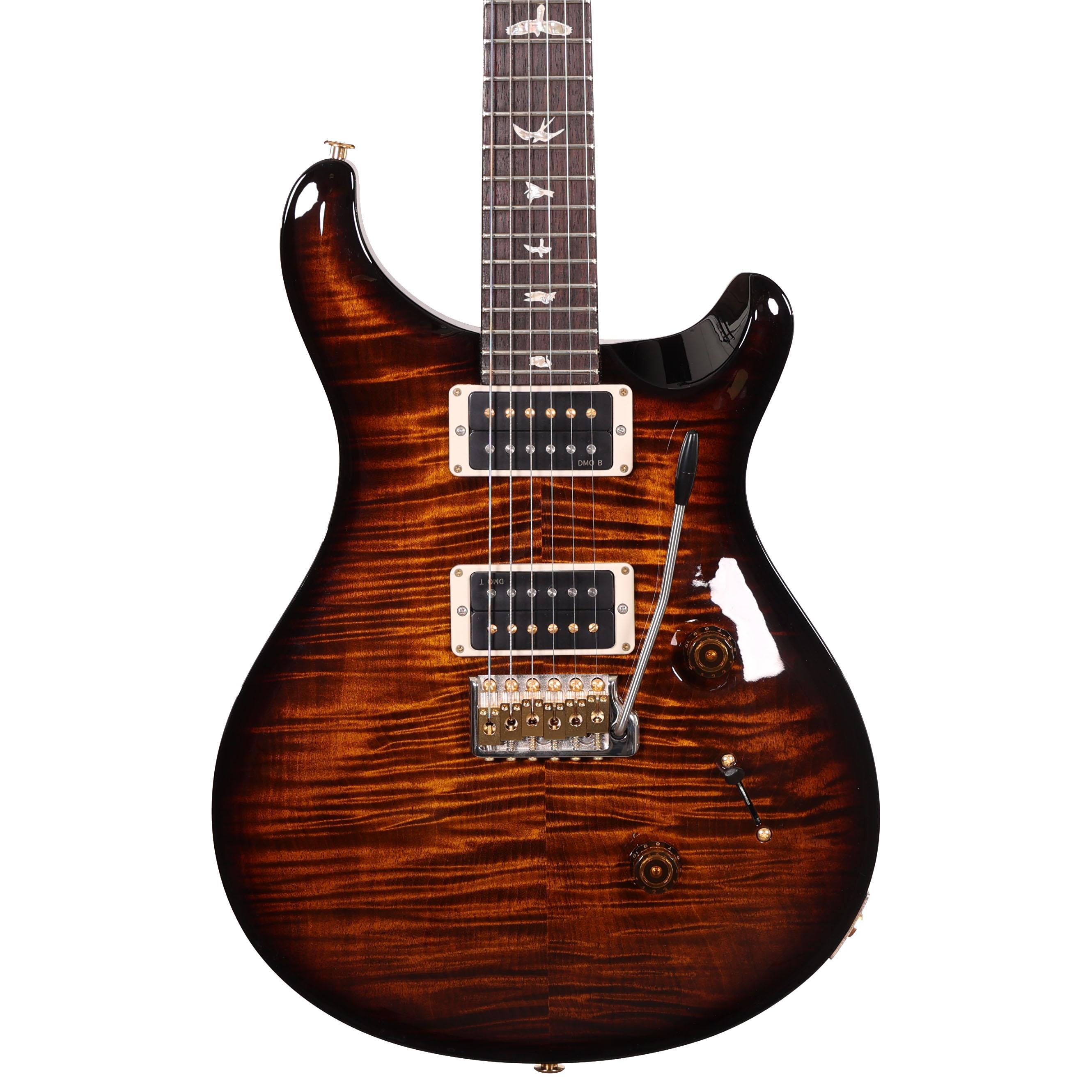 PRS Custom 24 10-Top Electric Guitar in Black Gold Burst - 0405181 (3).JPG