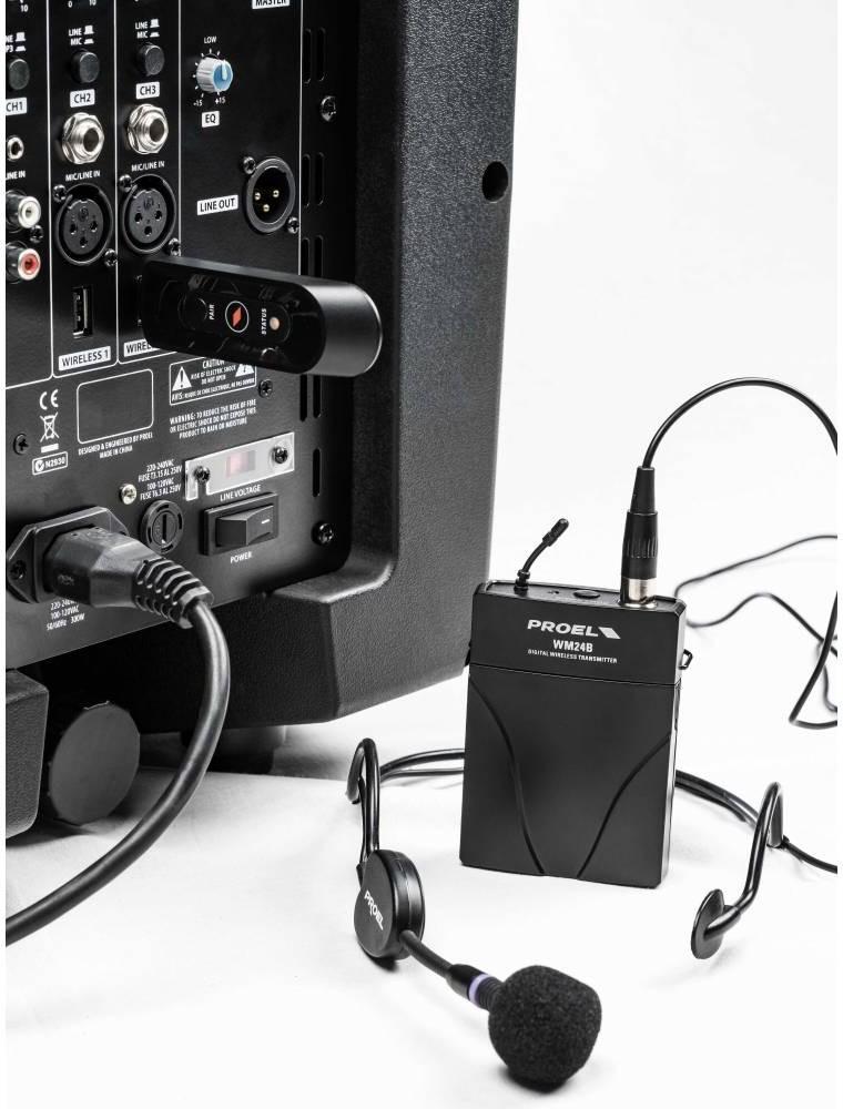 PROEL U24B USB Wireless Headset Mic System for use with DIVA - U24B_2.jpg