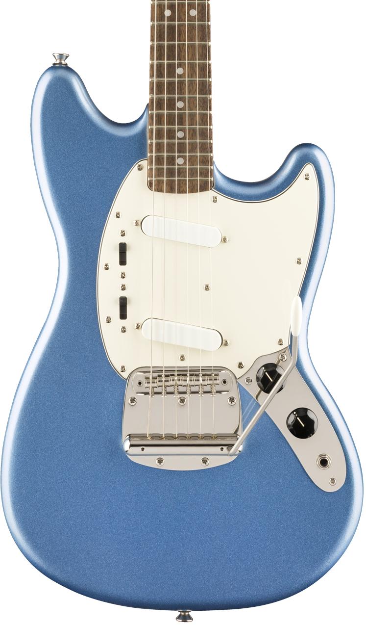 Squier FSR Classic Vibe '60s Mustang in Lake Placid Blue  - 0374081502_gtr_frt_001_rr cropped.jpg
