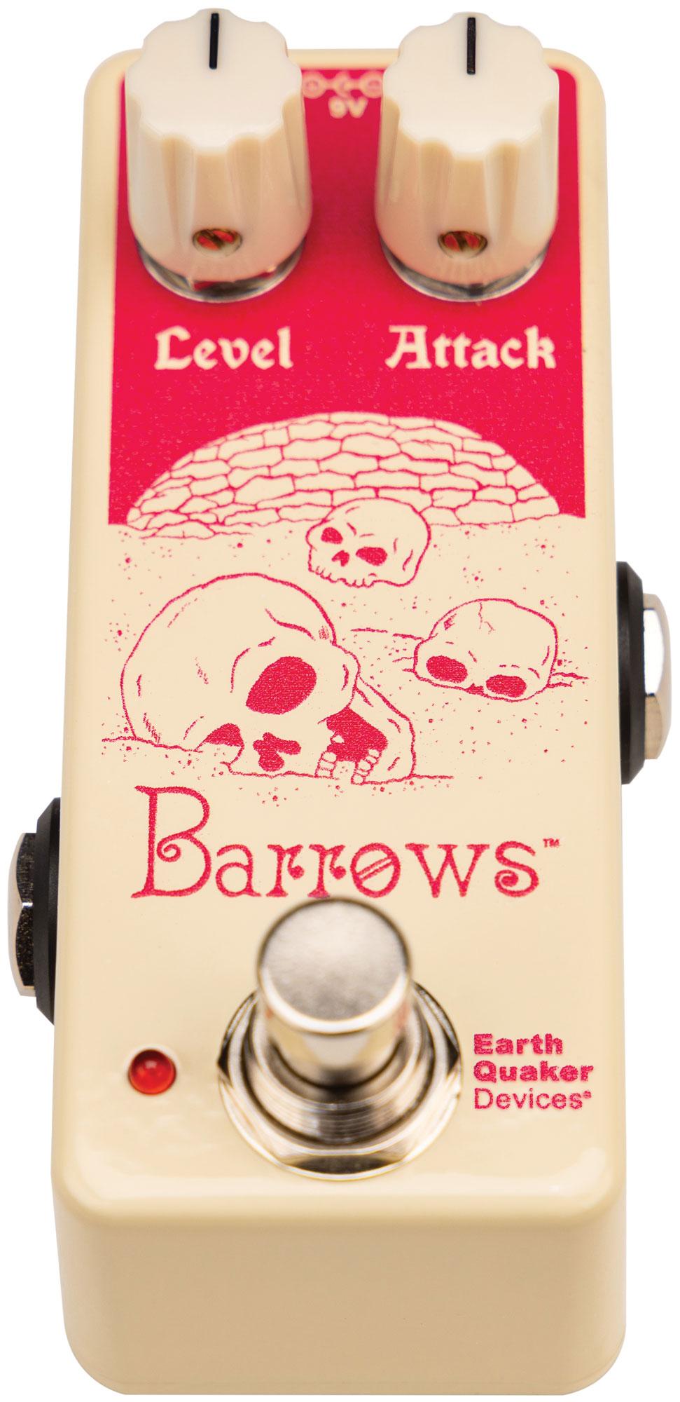 Earthquaker Devices Barrows Fuzz Attacker Fuzz Pedal - Barrows-Ivory-2.jpg