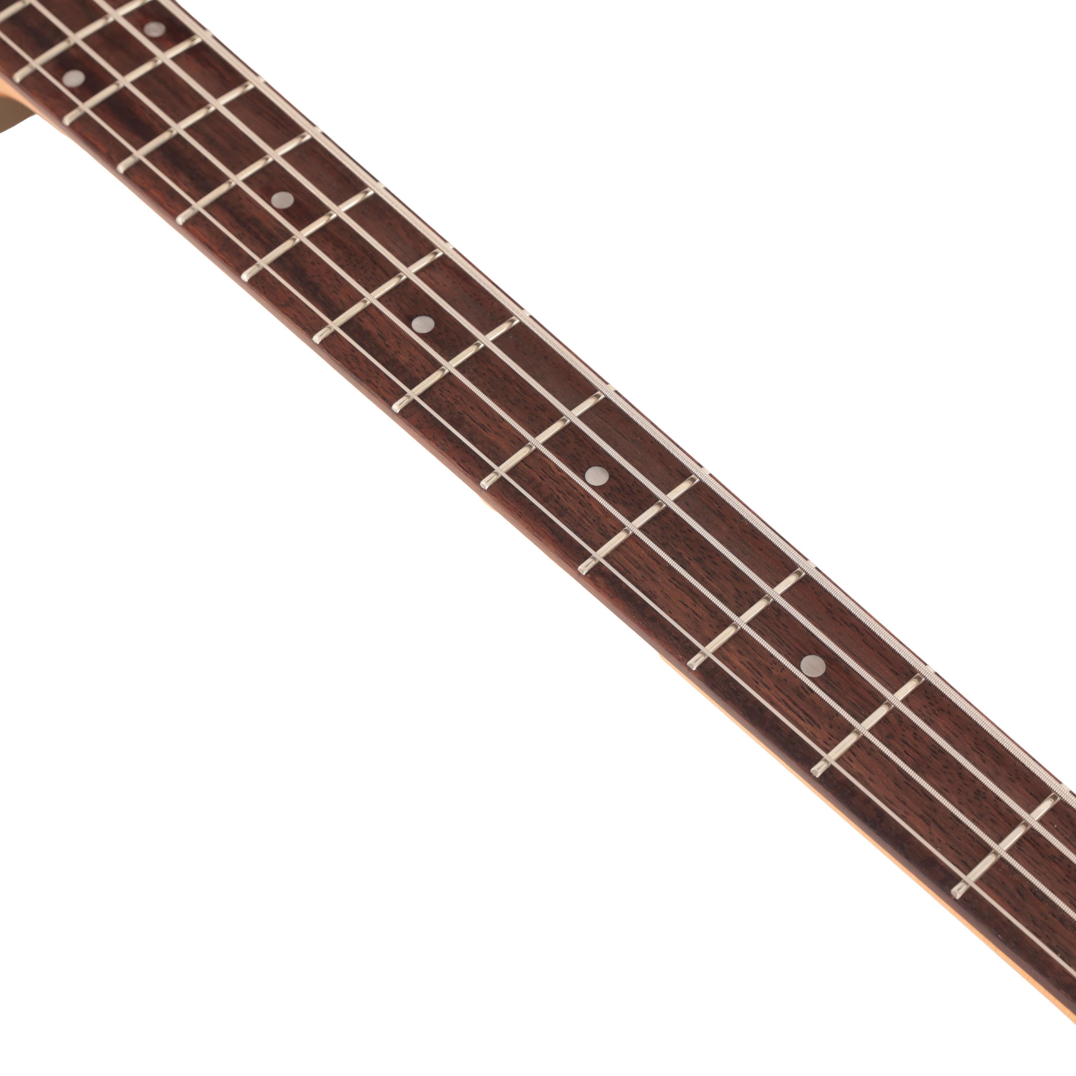 Squier Limited Edition Classic Vibe '60s Mustang Bass Guitar in Antigua - IMGL4806.jpg