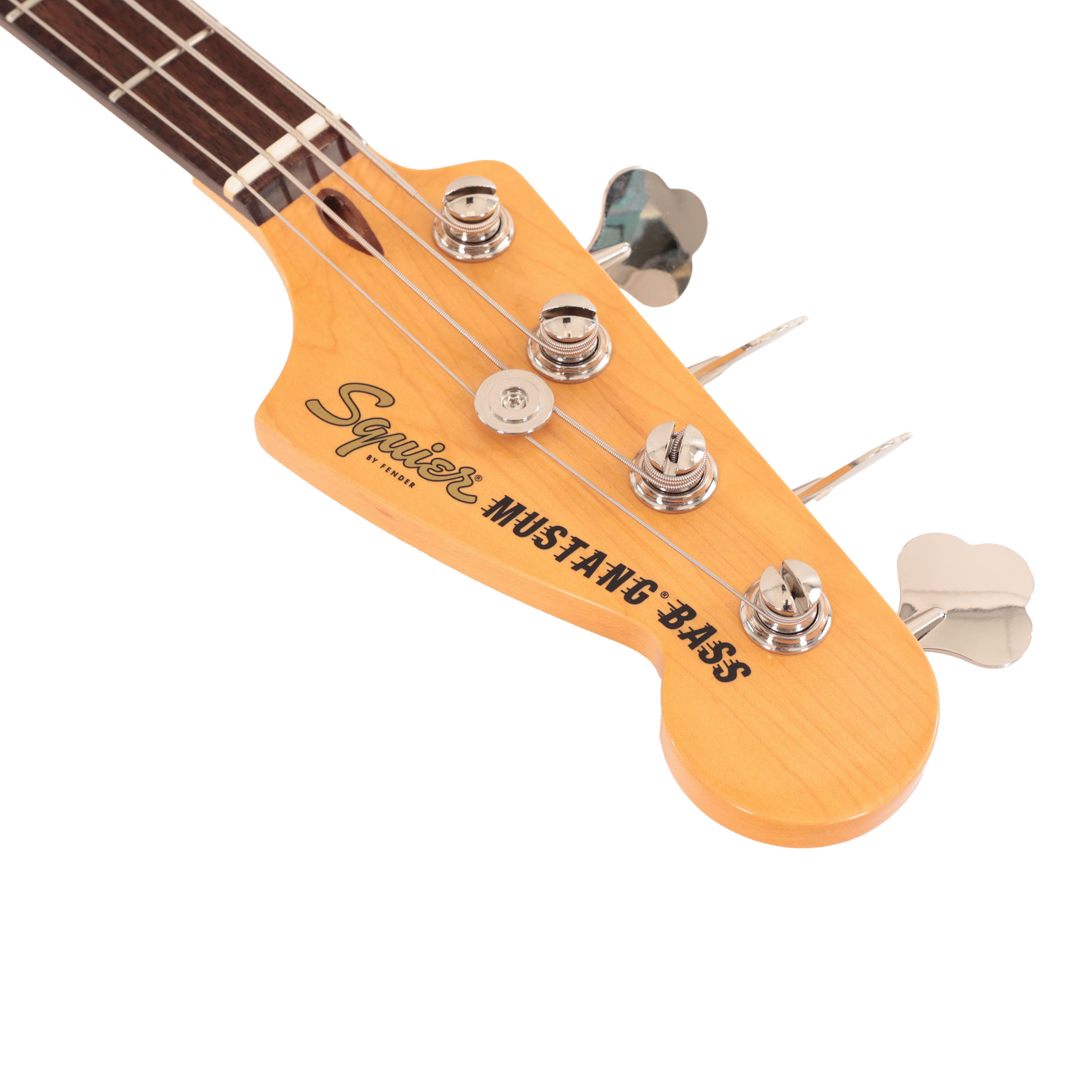Squier Limited Edition Classic Vibe '60s Mustang Bass Guitar in Antigua - IMGL4807.jpg