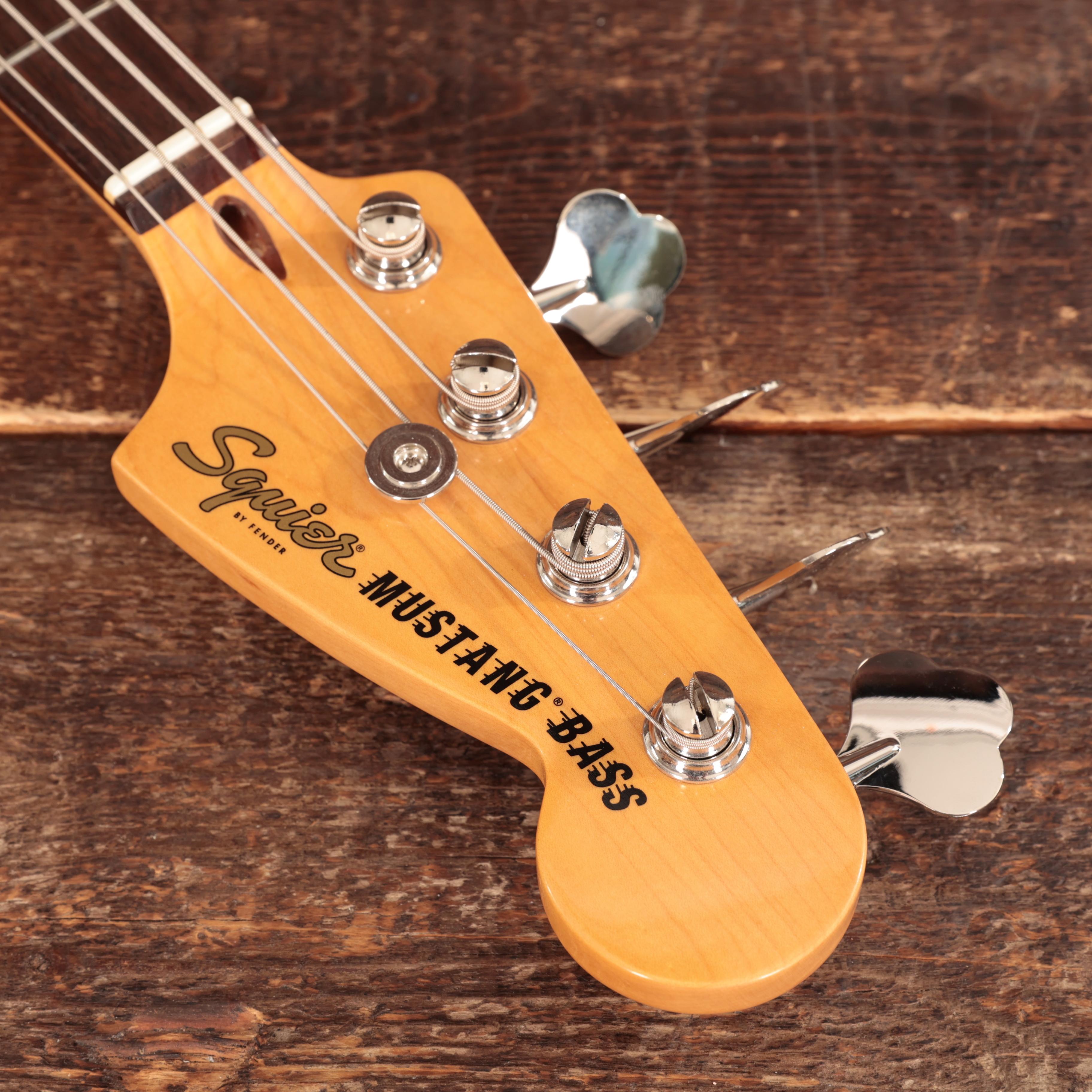 Squier Limited Edition Classic Vibe '60s Mustang Bass Guitar in Antigua - IMGL4735.jpg