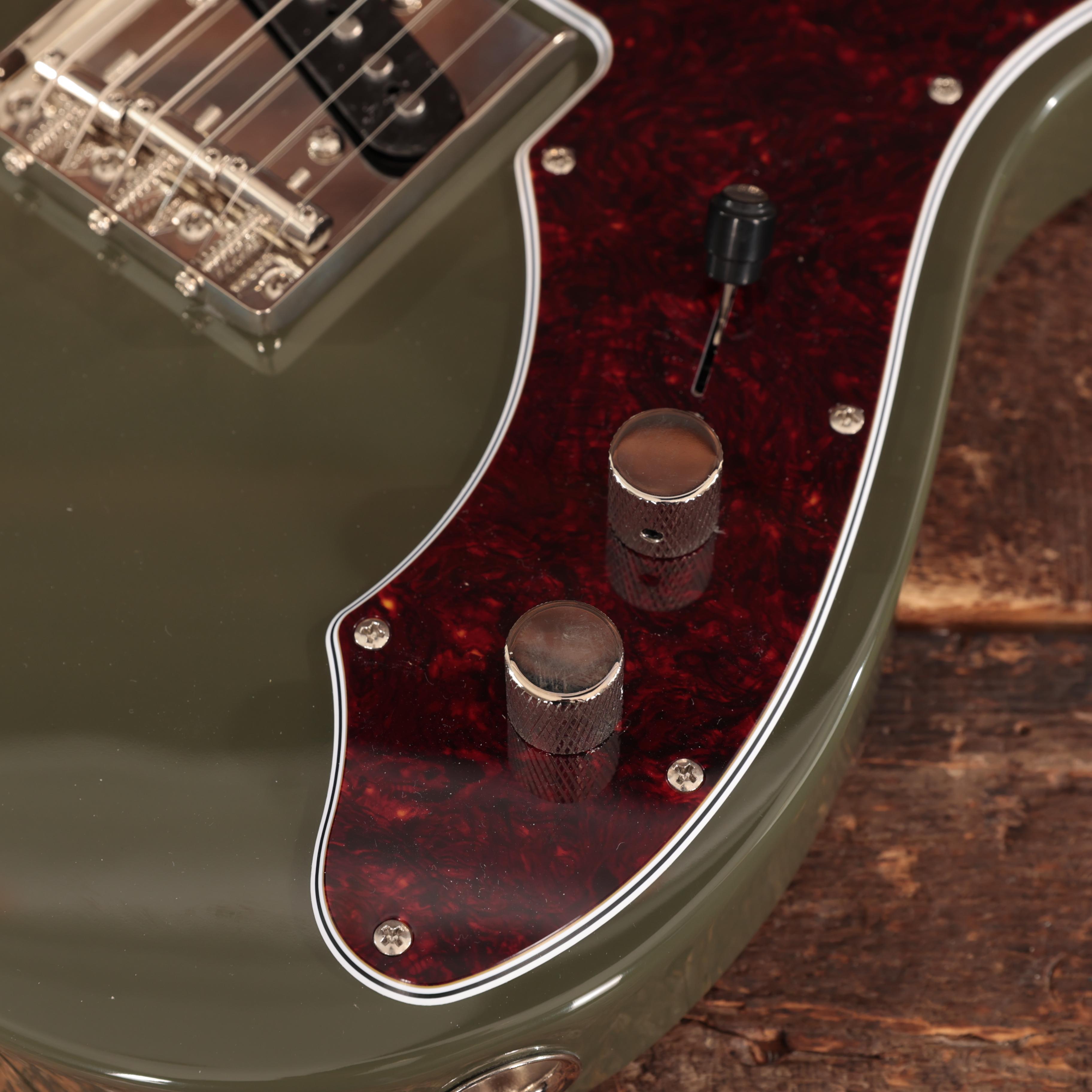 Squier Limited Edition Classic Vibe '60s Telecaster Thinline in Dark Olive Green  - IMGL4702.jpg