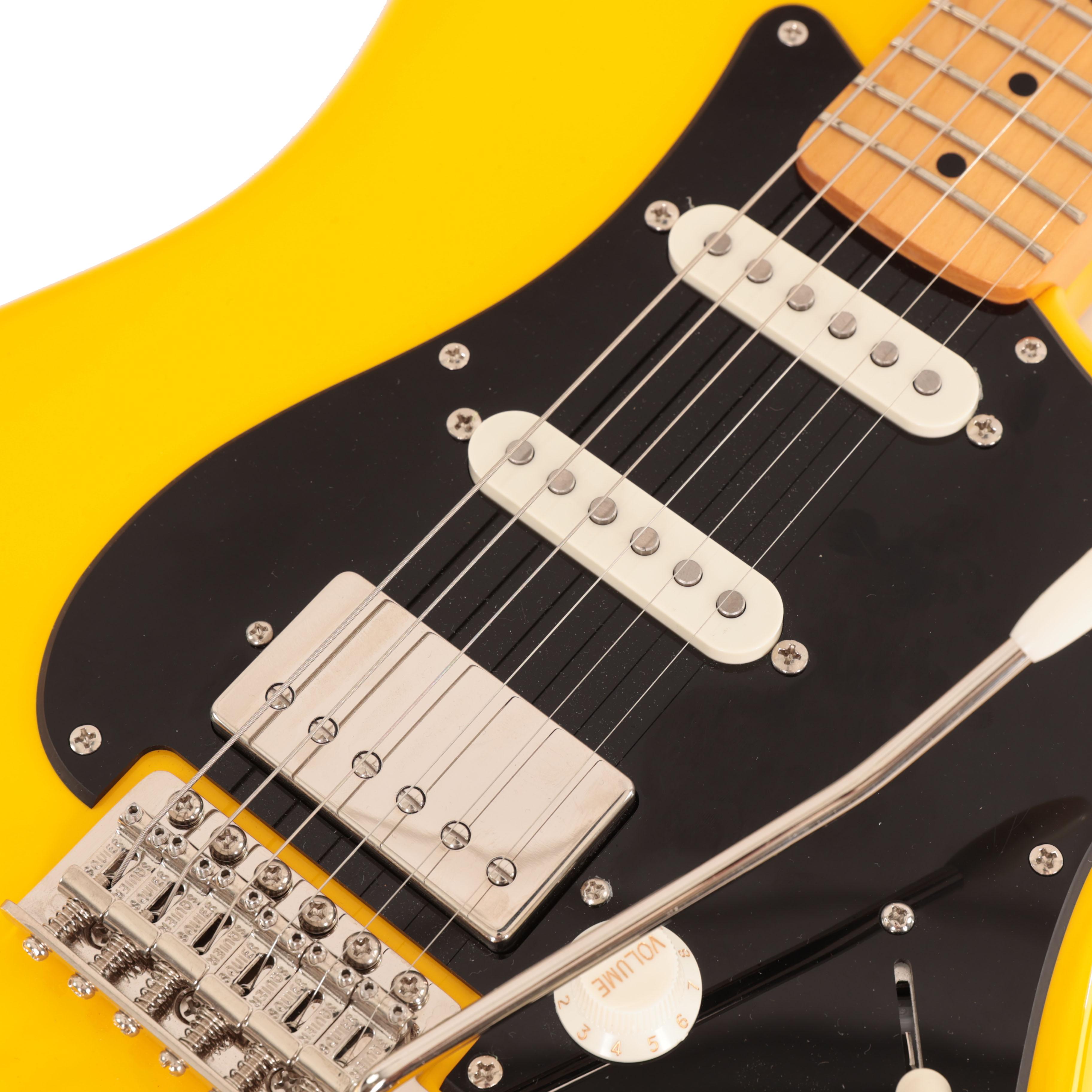 Squier Limited Edition Classic Vibe '50s Stratocaster HSS in Graffiti Yellow  - IMGL4792.jpg