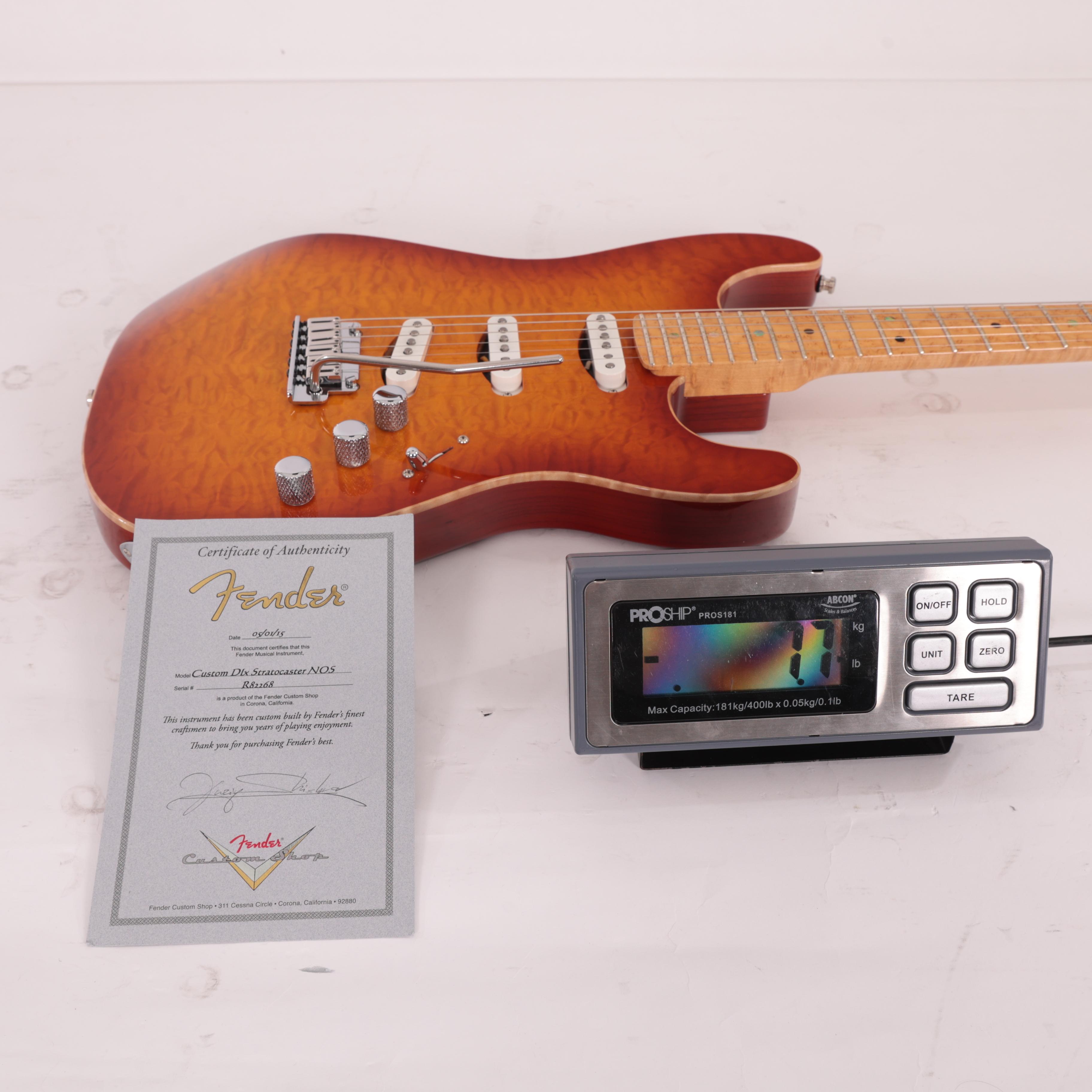 Second Hand Fender Custom Shop Masterbuilt Yuriy Shishkov Custom Deluxe Stratocaster 022 - SH-114-2022 (7).jpg