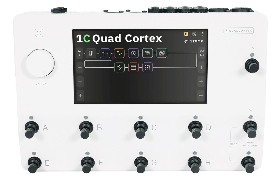 Neural DSP Quad Cortex QC Digital Effects Processor and Amp Modeller in Black and White - image (49).jpg