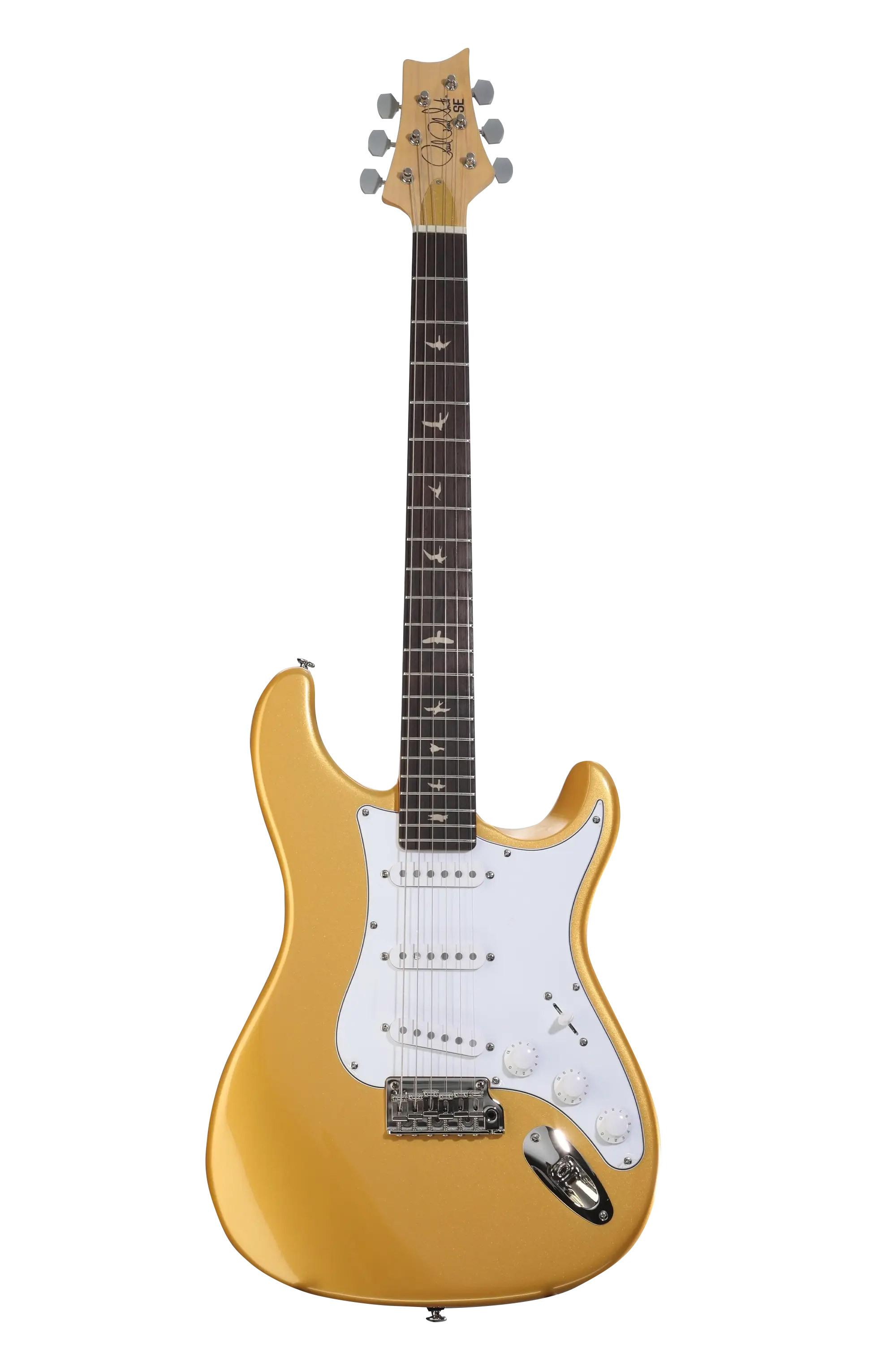 PRS SE John Mayer Silver Sky Electric Guitar in Gold Spark