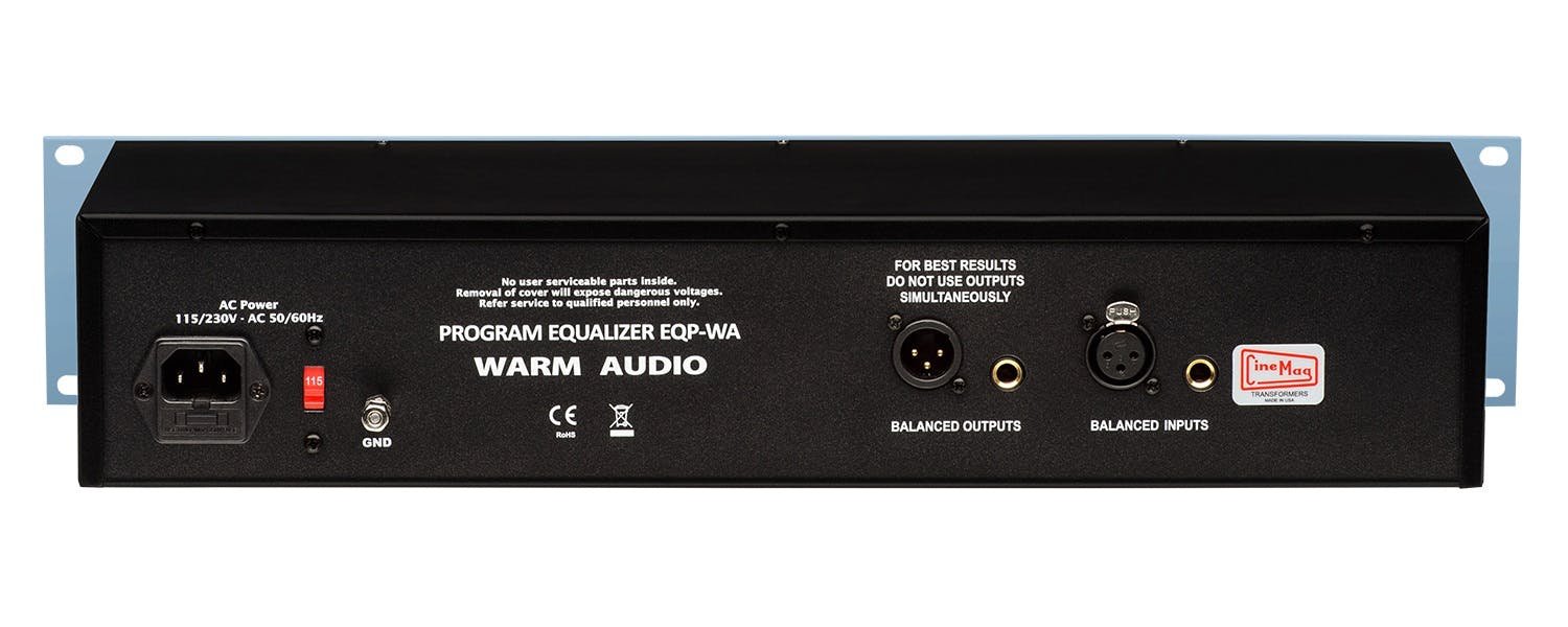 Warm Audio EQP-WA Pultec Style Rackmount Tube EQ - Andertons Music Co.