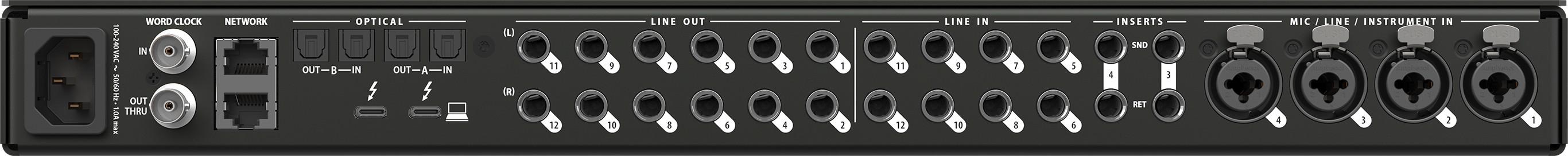 MOTU 848 28 x 32 Thunderbolt / USB Audio Interface - MOTU848_2.jpg