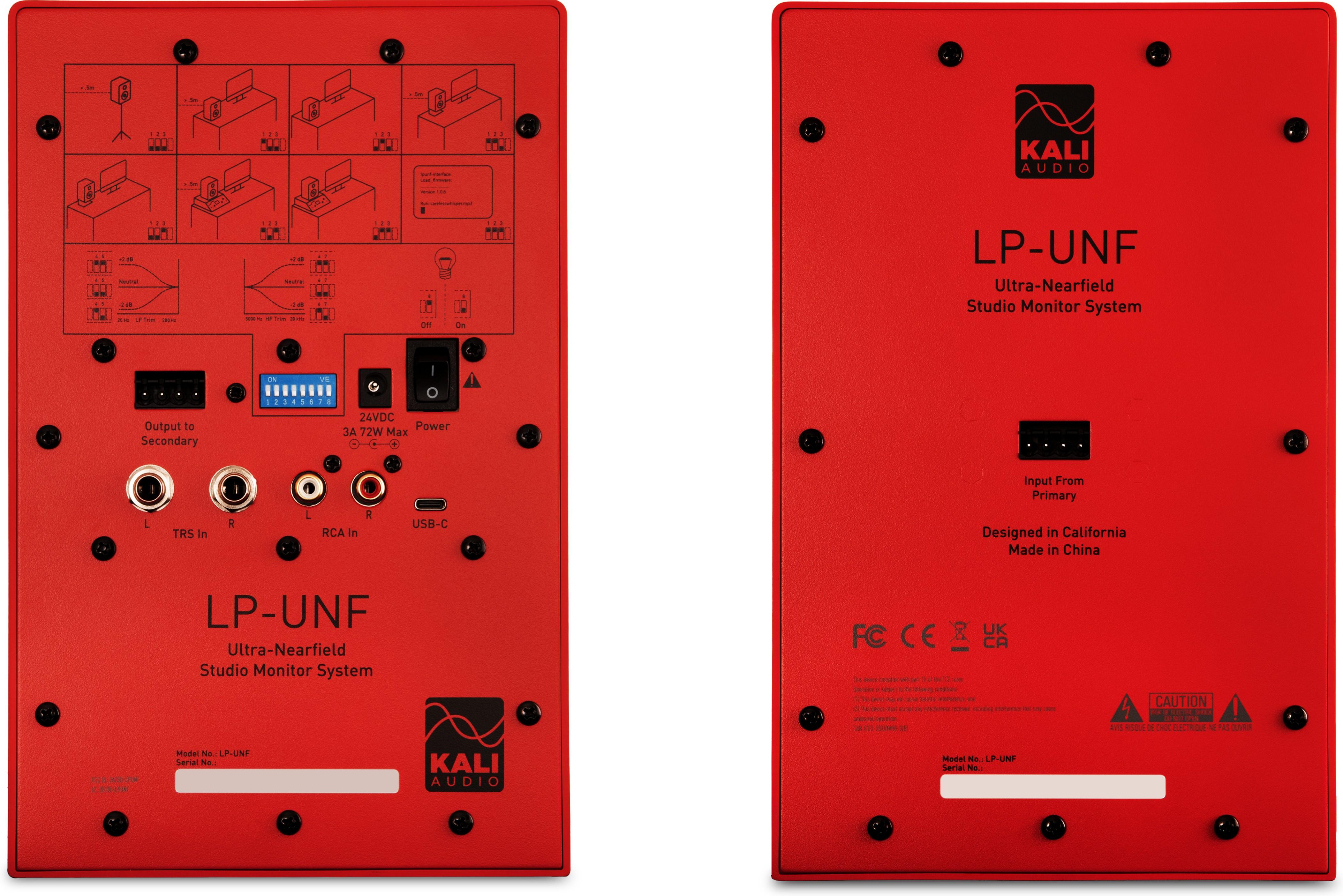 KALI 4 Inch 2-Way powered loudspeaker system with Bluetooth (PAIR) in Red - LP-UNFR-EU_9.jpg