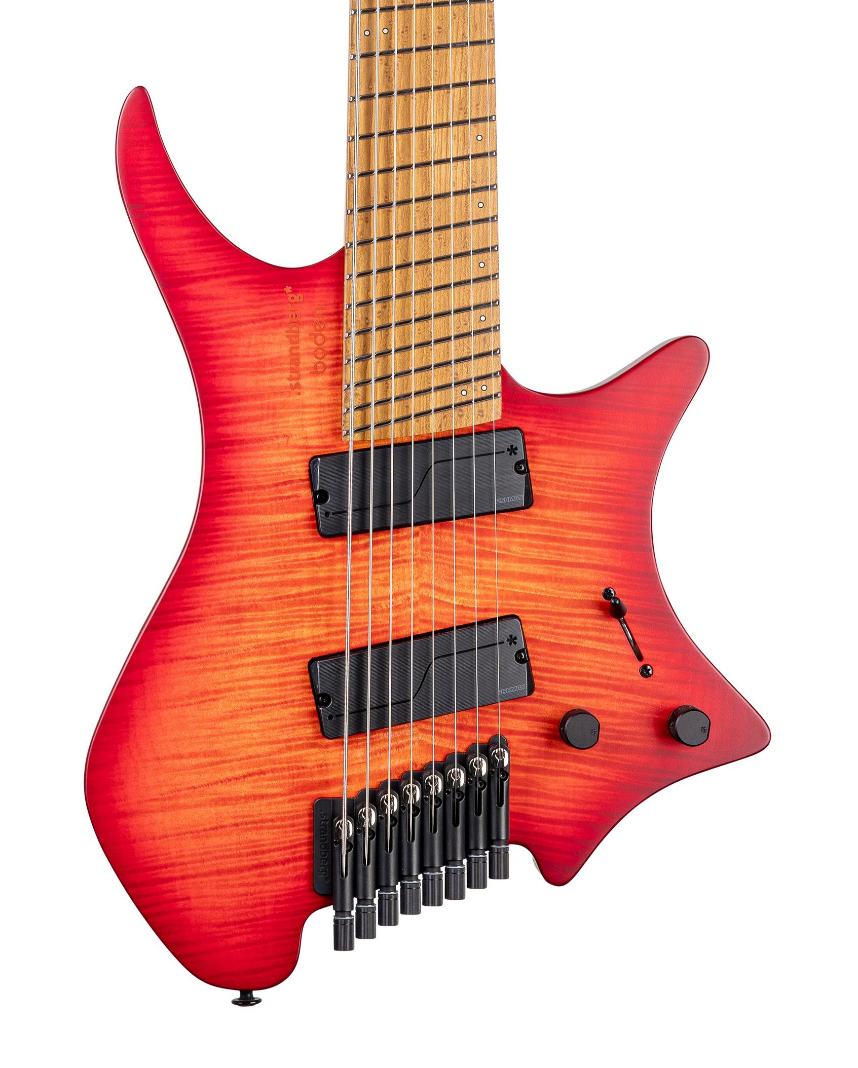 Strandberg Boden Original N2 8-String Electric Guitar in Sunset Coral Burst Satin - BD8HCT-2402-G1-SC-A-hero.jpg