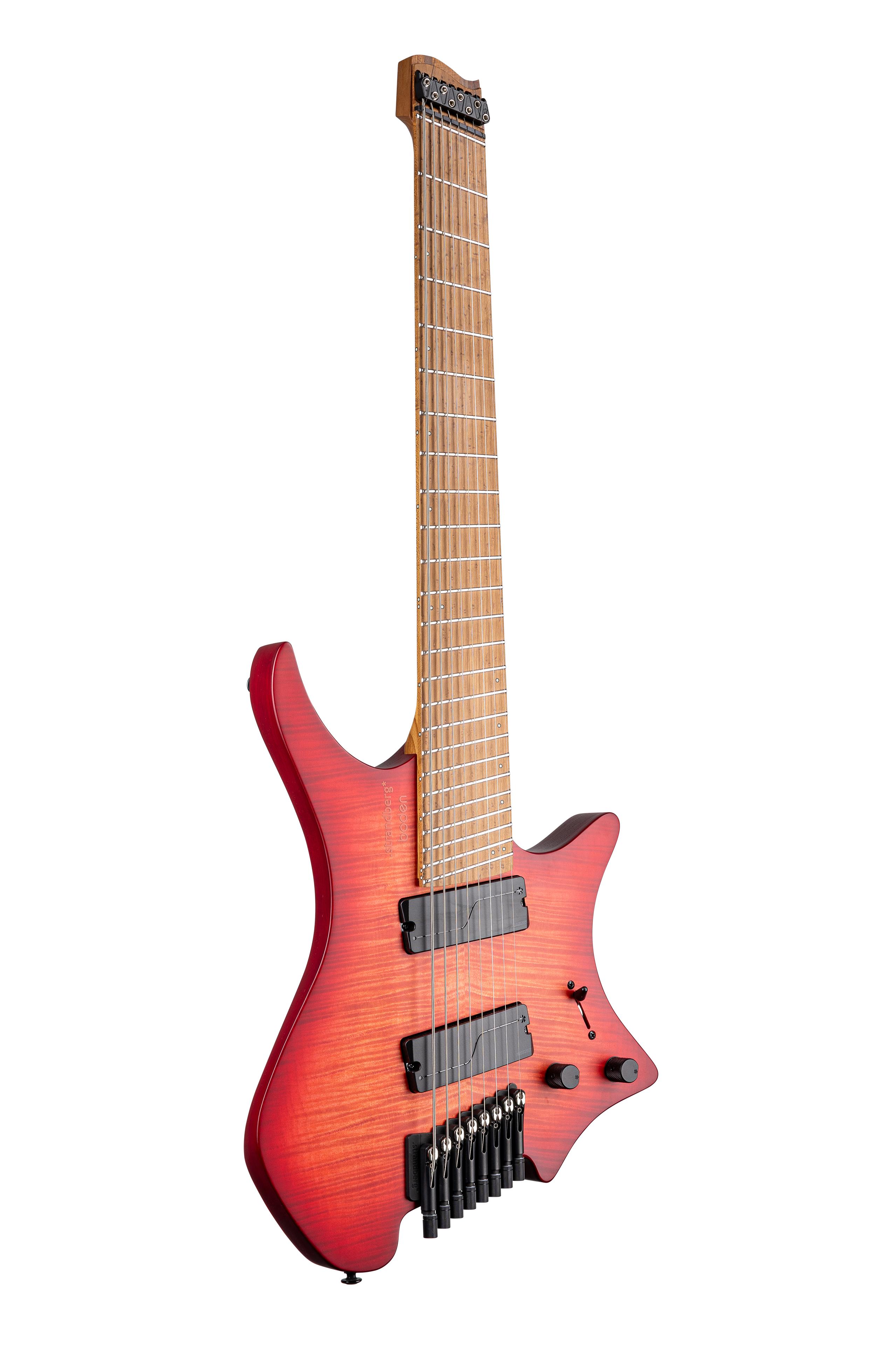 Strandberg Boden Original N2 8-String Electric Guitar in Sunset Coral Burst Satin - BD8HCT-2402-G1-SC-1.jpg