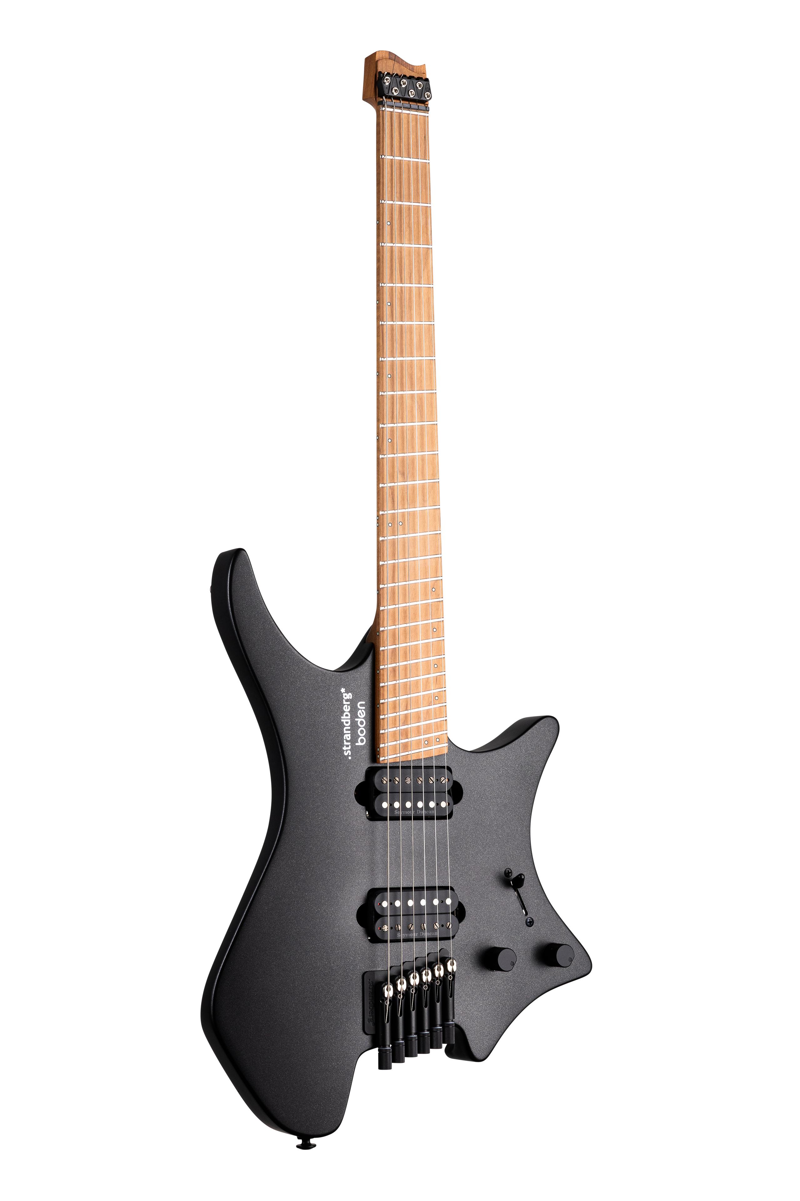 Strandberg Boden Standard N2 6-String Electric Guitar in Black Satin Metallic - BD6HCT-25S2-G1-BSNM-1.jpg