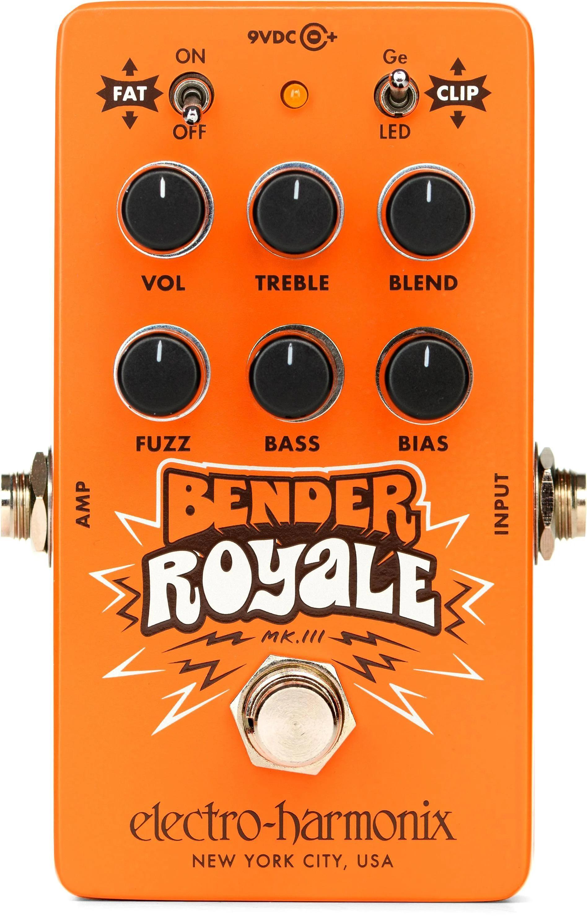 Electro Harmonix Limited Edition Bender Royale Germanium Fuzz Pedal in Orange - 5e1dc9e5019XaDGMOoJZ7HD5L4m1FlapaVNTqi2H.jpg