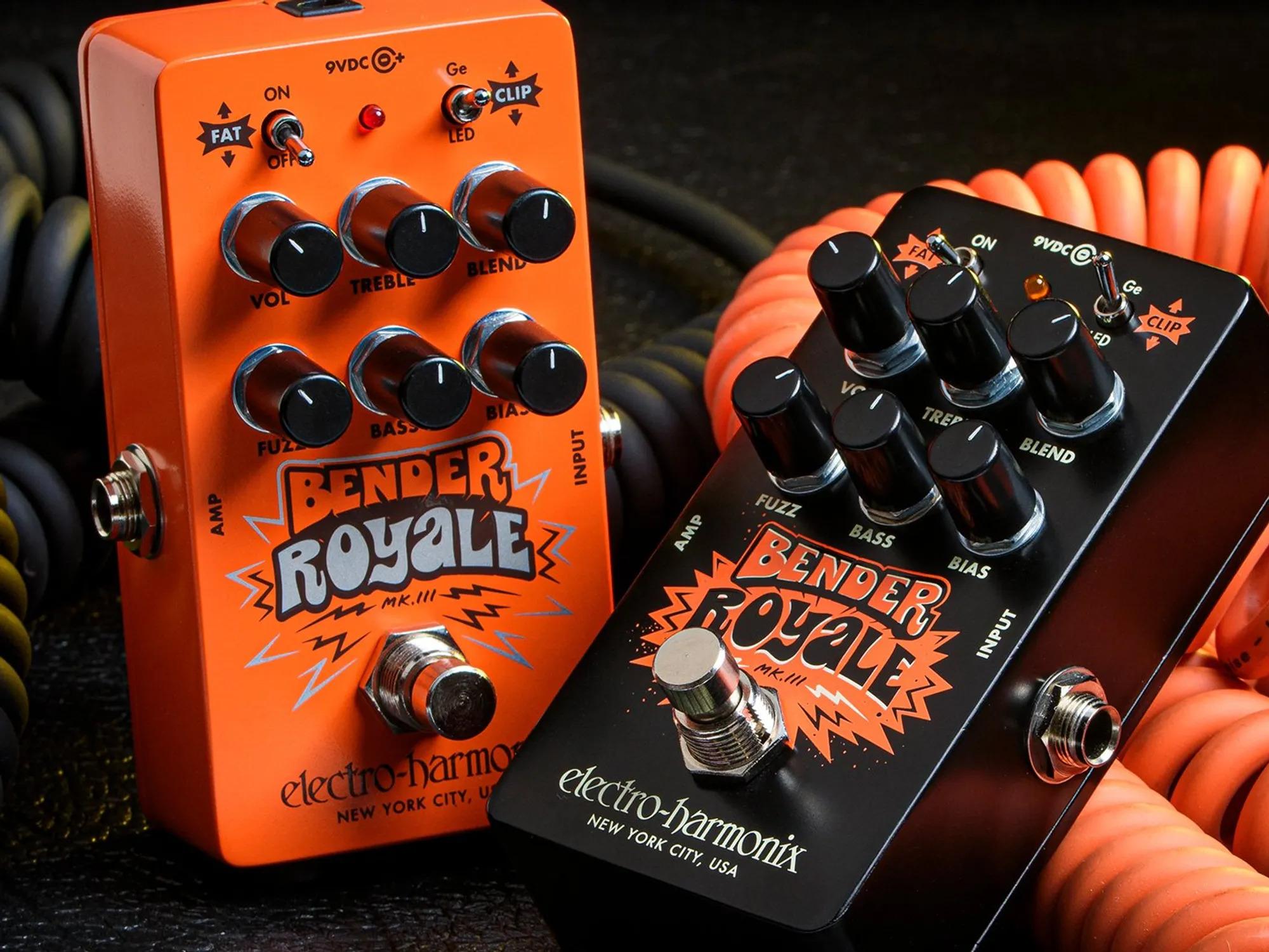 ギター ELECTRO-HARMONIX Bender e Electro-Harmonixからファズペダル「BENDER ROYAL」が発売。