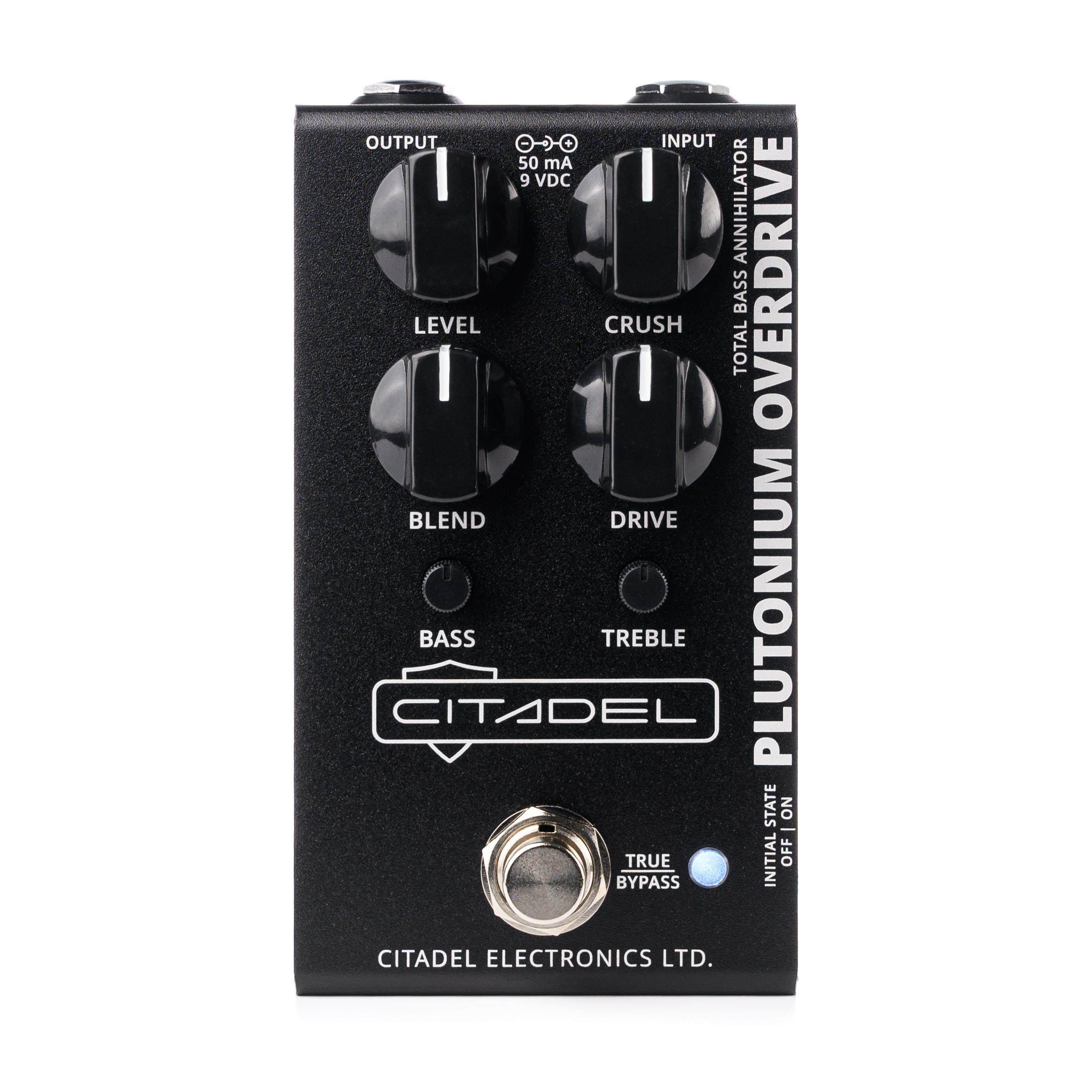 ベース CITADEL Electronics PLUTONIUM OVERDRIVE Citadel Electronics Plutonium Overdrive Total Bass Annihilator