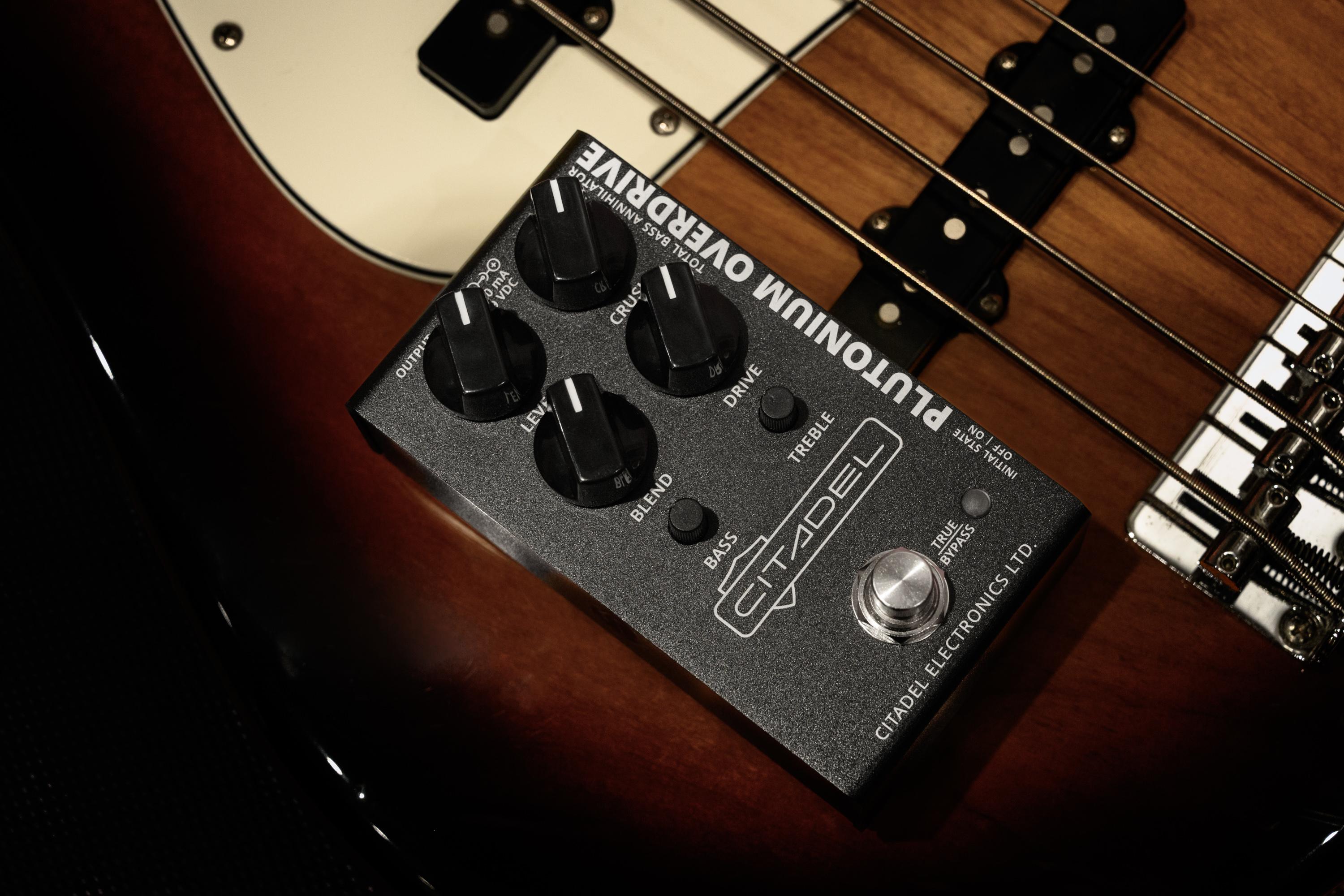 Citadel Electronics Plutonium Overdrive Total Bass Annihilator