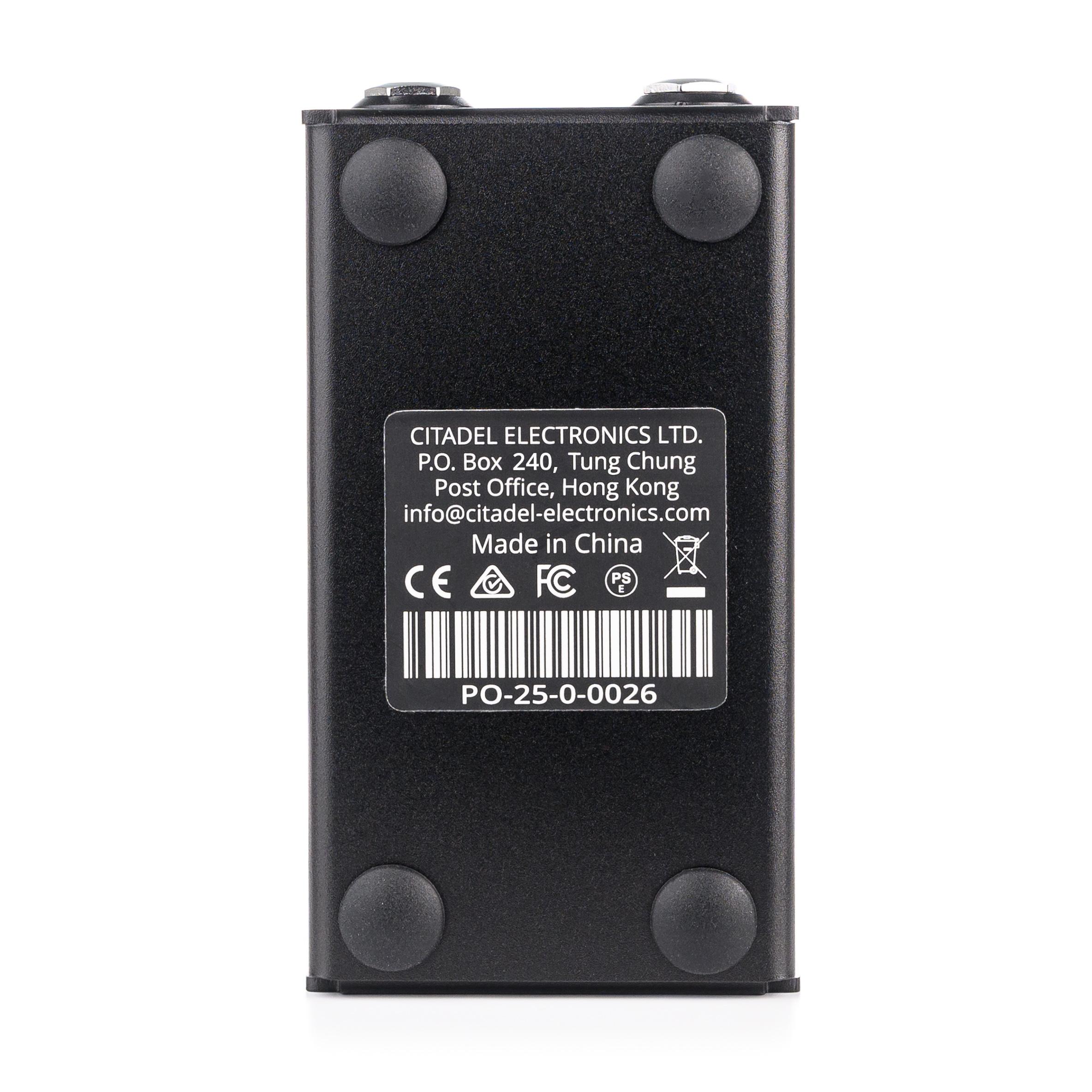 Citadel Electronics Plutonium Overdrive Total Bass Annihilator
