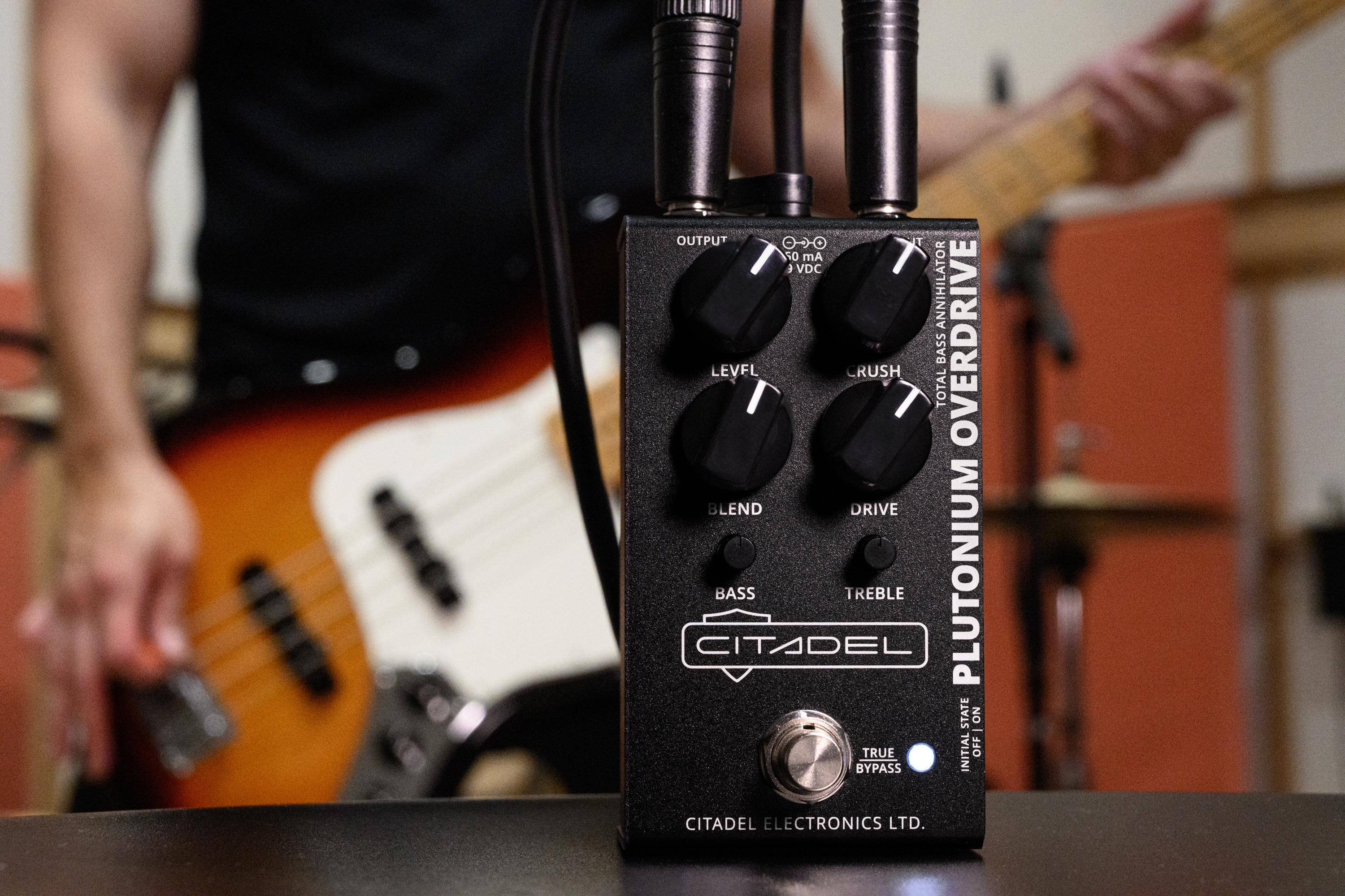 ベース CITADEL Electronics PLUTONIUM OVERDRIVE Citadel Electronics Plutonium Overdrive Total Bass Annihilator