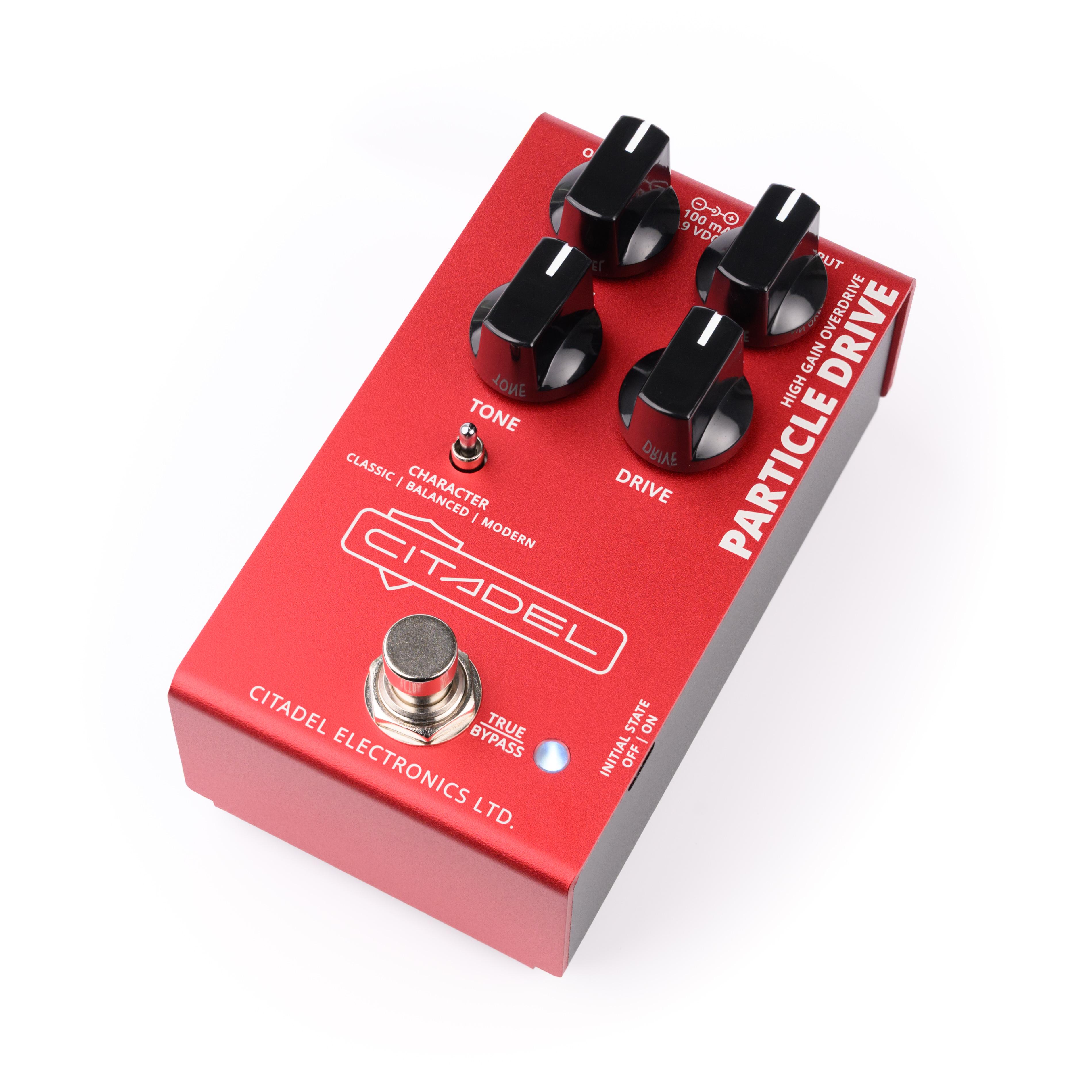 ギター Citadel Electronics Particle Drive Citadel Electronics Particle Drive High Gain Overdrive Pedal