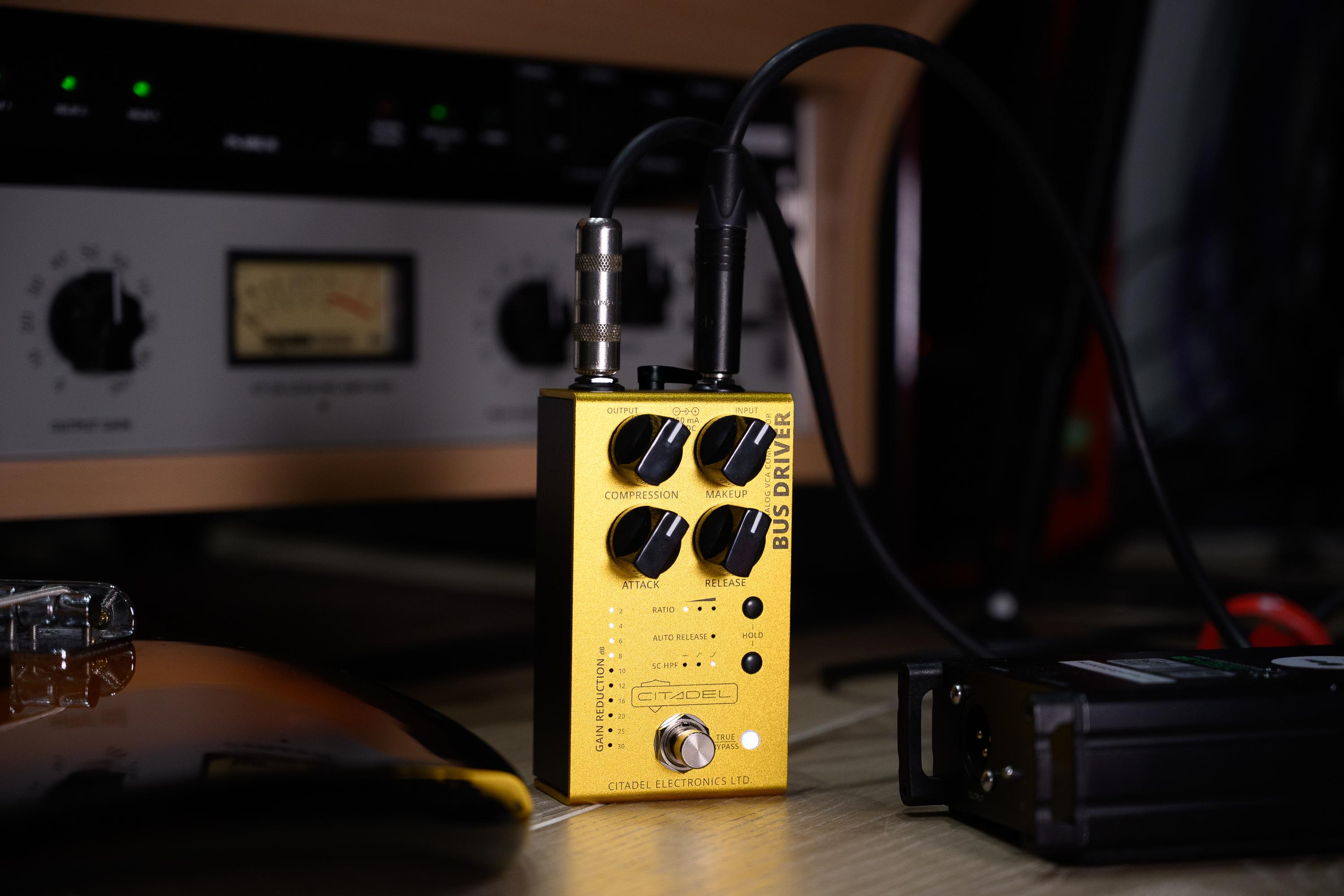 Citadel Electronics Bus Driver Analog VCA Compressor Pedal - citadel-product-lifestyle-2.jpg