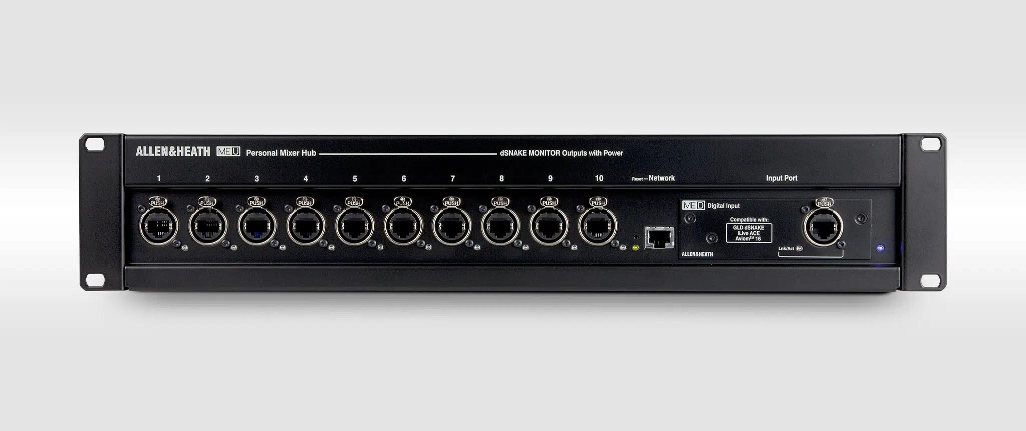Allen & Heath ME U 10 Port Monitor HUB For ME1 Personal Mixing System - ME-U_1.jpg