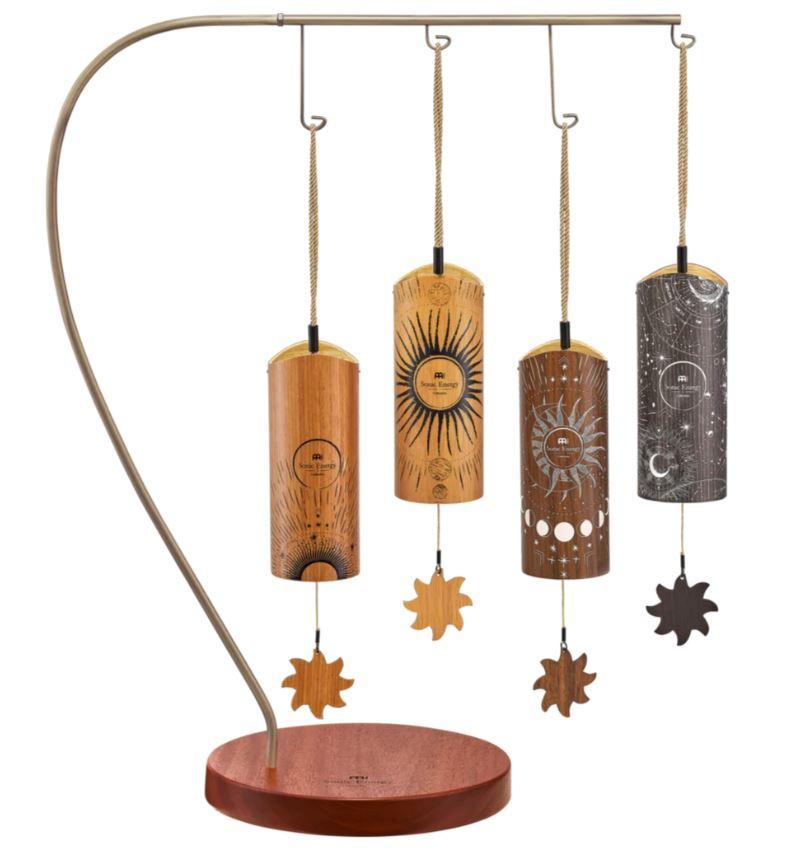 Meinl Sonic Energy 4-piece Cosmic Bamboo Chime Set, incl. Stand - CBCS4SET.jpg