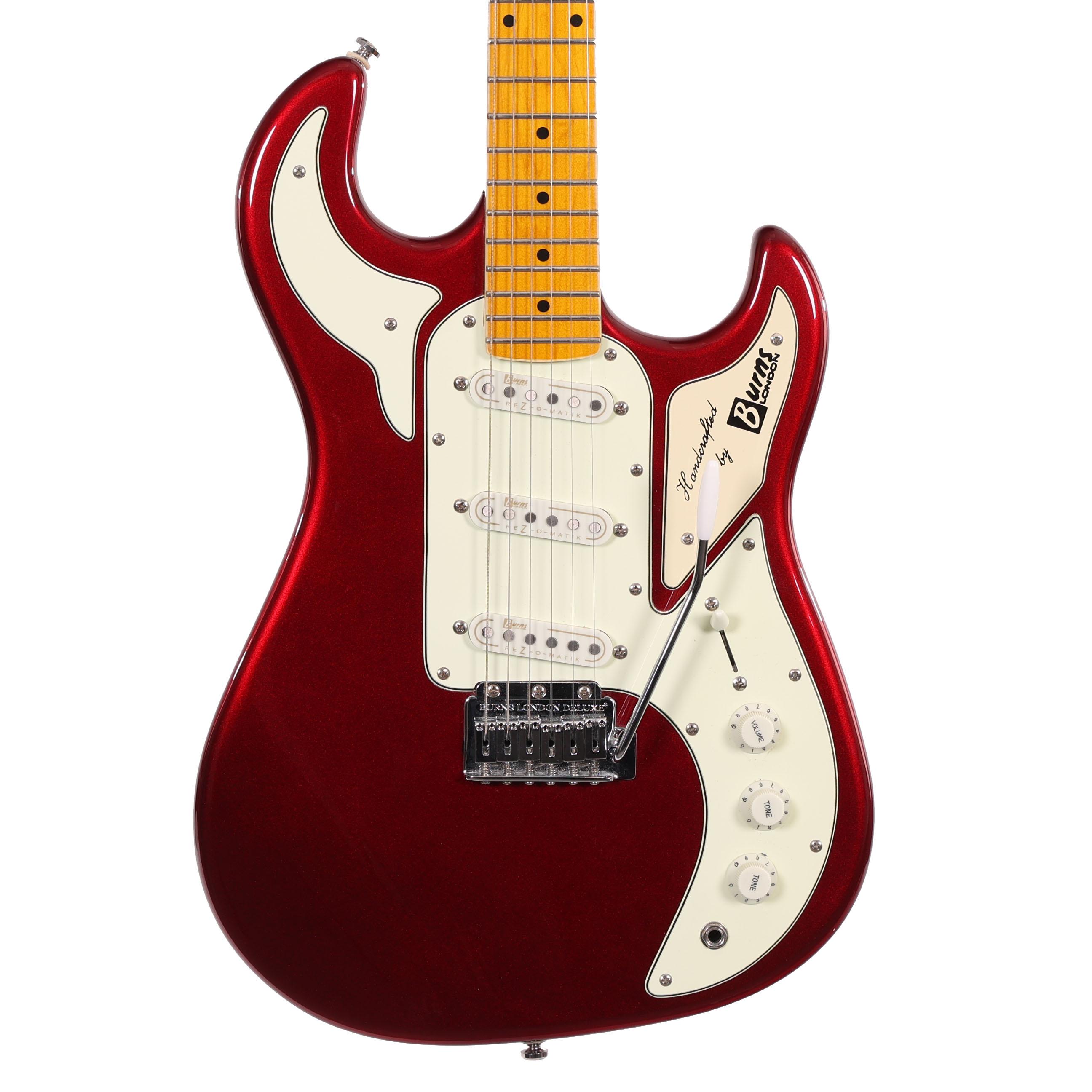 Second Hand Burns Batwing Electric Guitar in Candy Apple Red 031 - SH-114-2031 (3).jpg