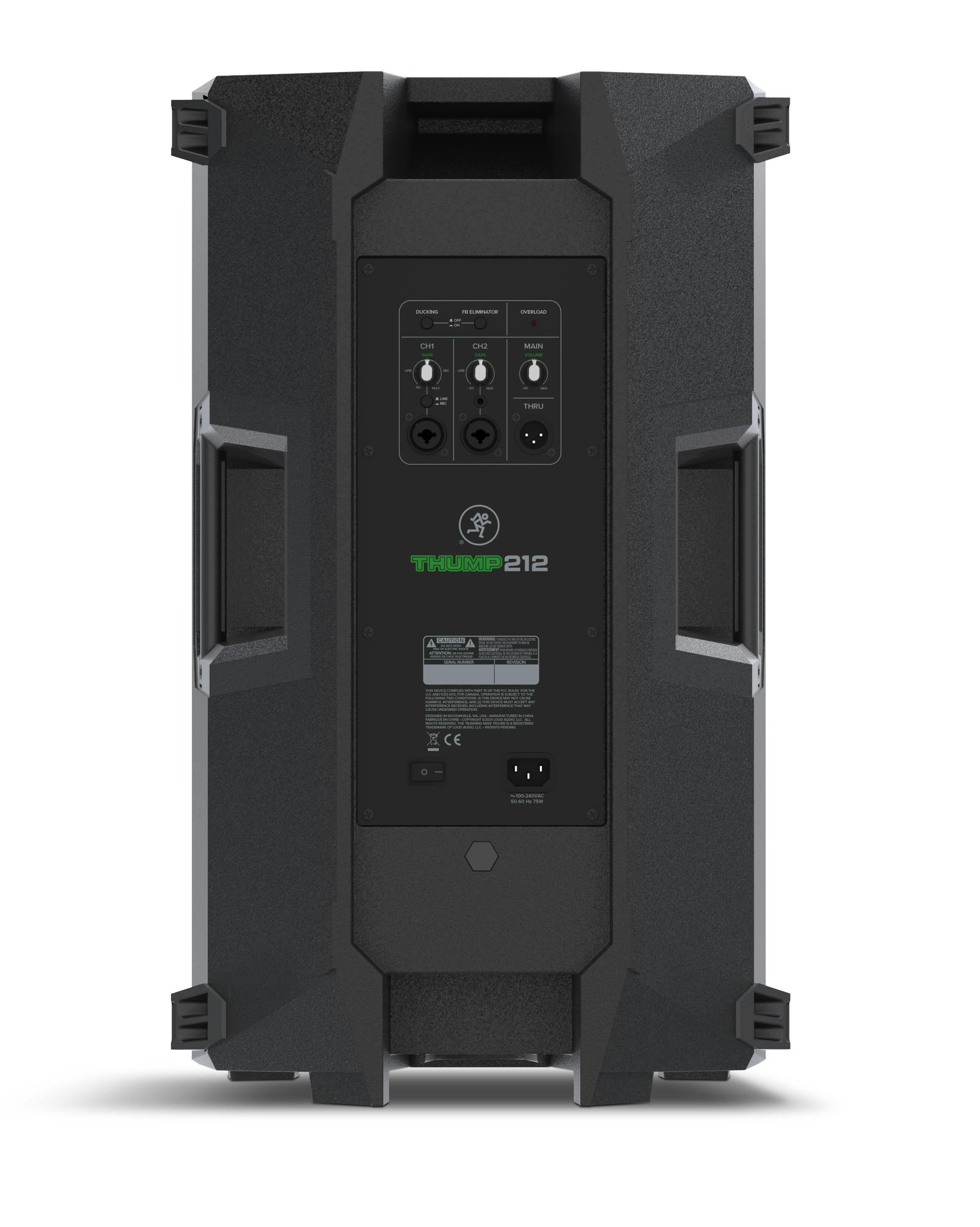 Mackie Thump 12 Active 12" PA Speaker Bundle With Cables & Stands - 530026-1659946930801.jpg
