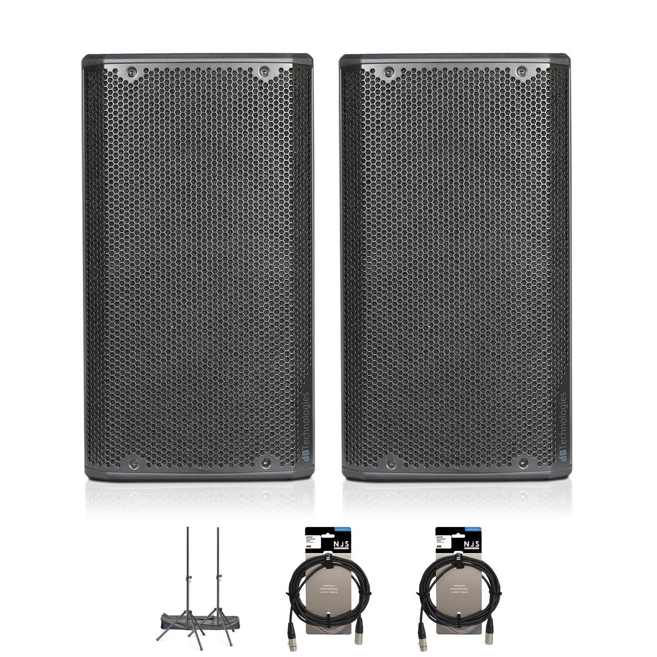 dB Technologies OPERA10 10" PA Speaker Bundle With Cables & Stands - _BUN-OPERA10-STAND.jpg