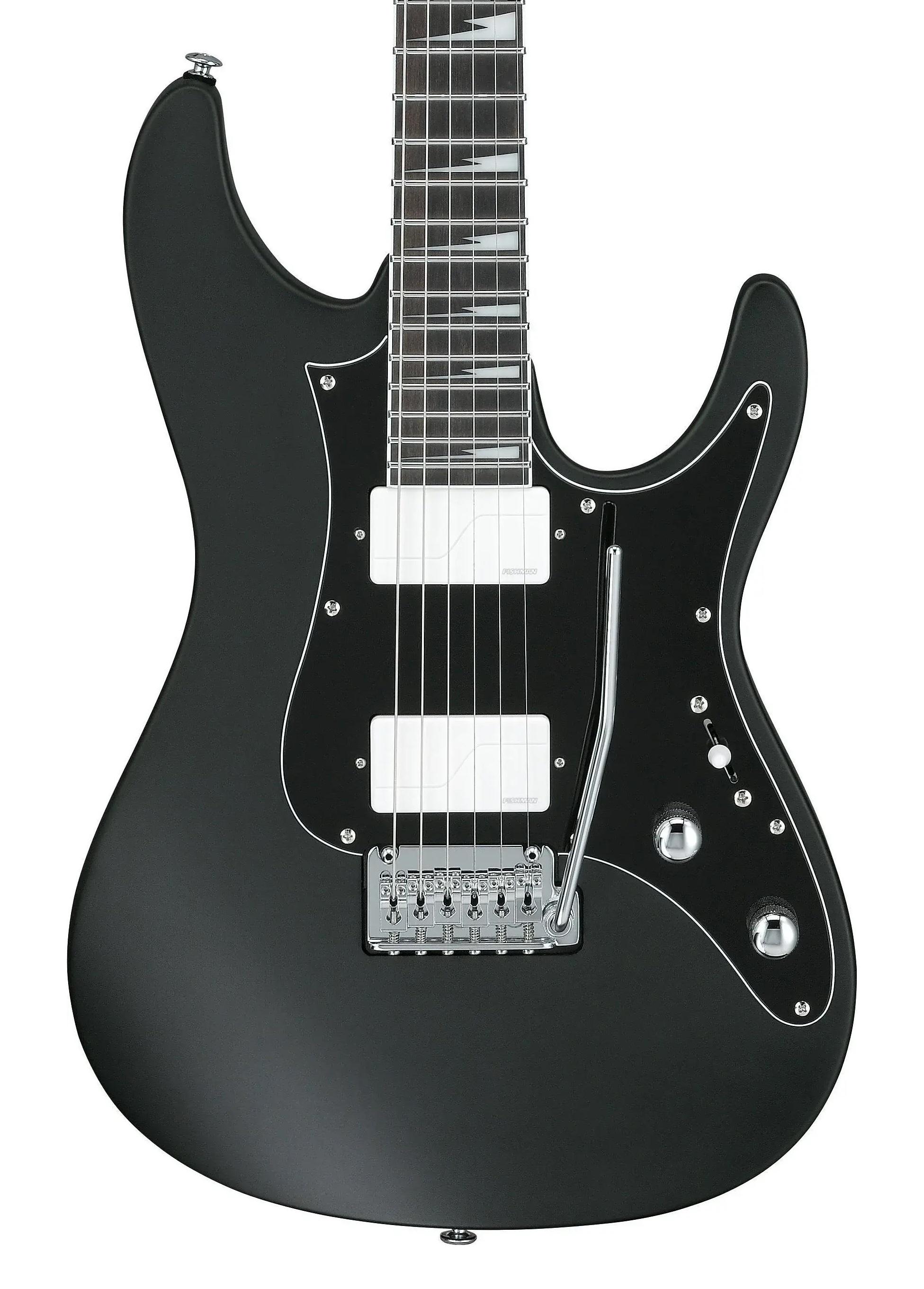 Ibanez Premium AZ Bernth Signature Electric Guitar in Matte Black - BERNTH-hero image.jpg