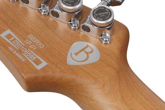 Ibanez Premium AZ Bernth Signature Electric Guitar in Matte Black - feat_BER10_logo.jpg