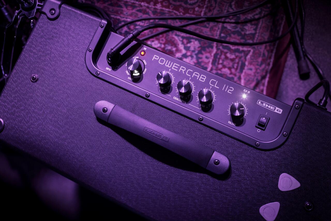 Line 6 Powercab CL112 Active Multi-Voice 1x12" Guitar Cab - Powercab CL 112_top_rug_0600.jpg