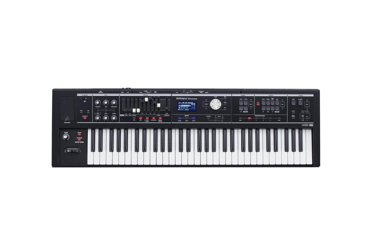 B Stock : Roland VR-09B V-Combo 61 Note Live Performance Keyboard 001 - 156603-VR-09_top.jpg