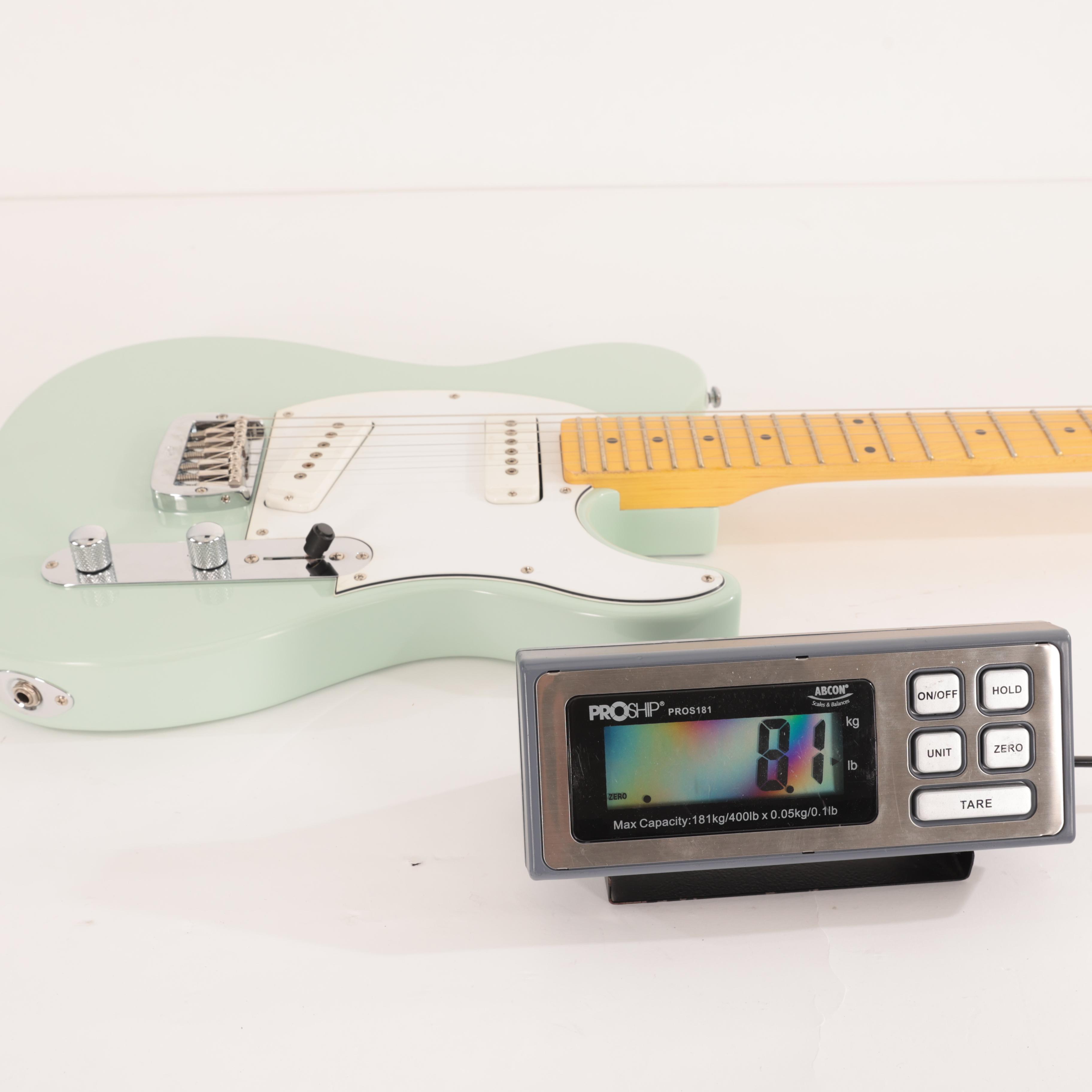 B Stock : G&L Tribute ASAT Special In Surf Green With Maple Fretboard 021 - B-TI-ASP-11-0021 (6).jpg