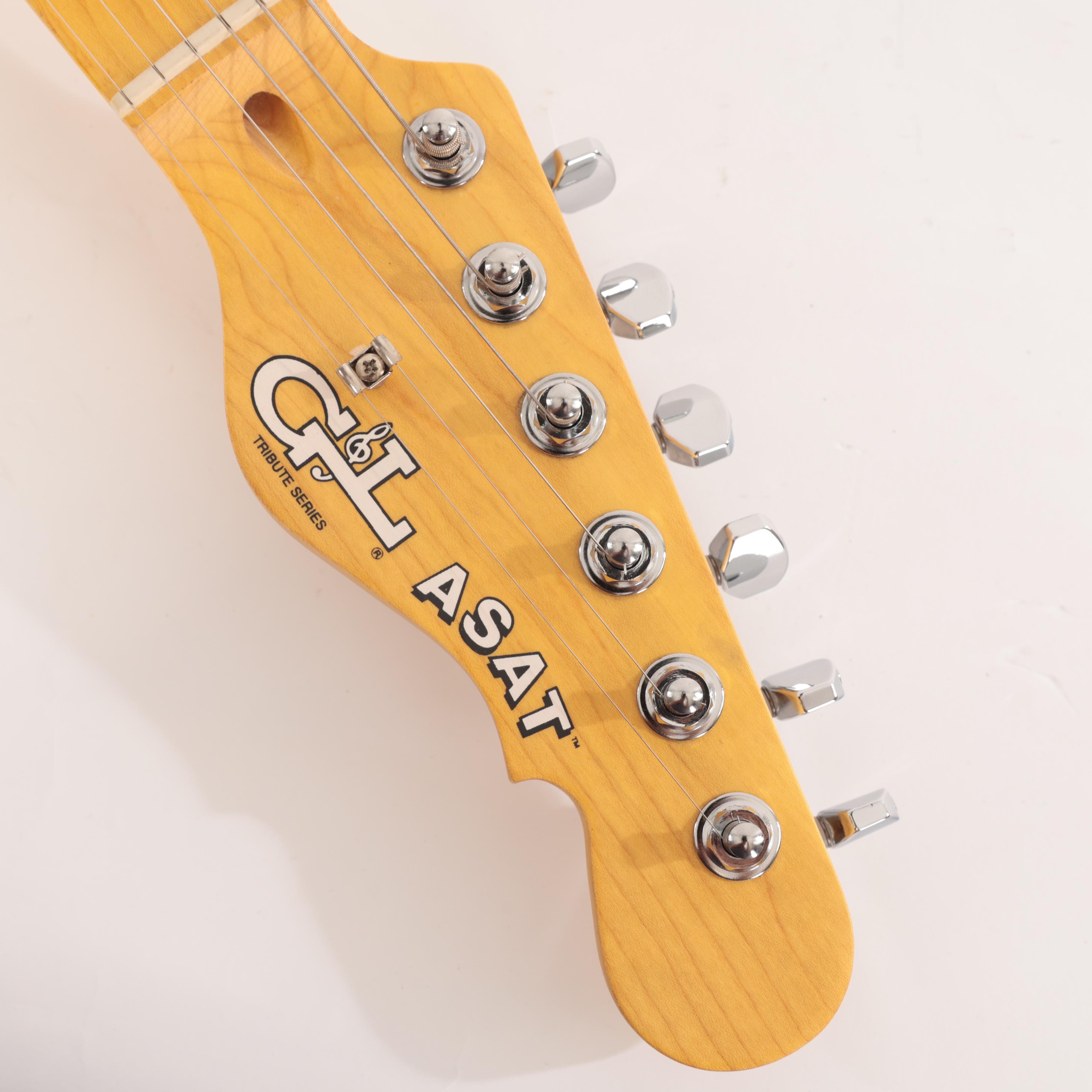 B Stock : G&L Tribute ASAT Special In Surf Green With Maple Fretboard 021 - B-TI-ASP-11-0021 (14).jpg