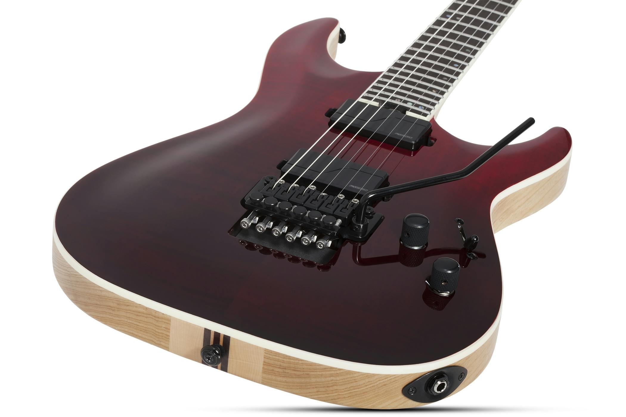 B Stock : Schecter C-1 FR SLS Elite Bloodburst Electric Guitar 006 - SCH-GTR-1371-Schecter-C-1-FR-SLS-Elite-Blood-Burst-Body-Angle.jpg