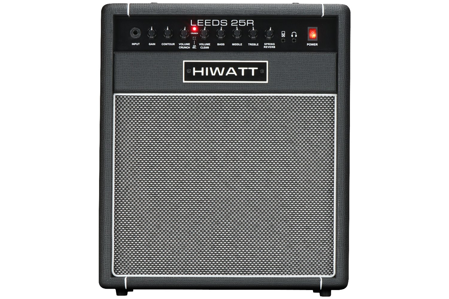 B Stock HIWATT LEEDS 25R Spring Reverb Combo 1x10 Black 008 - HW_LEEDS-25R-1X10-C-BLACK-FRONT.jpg