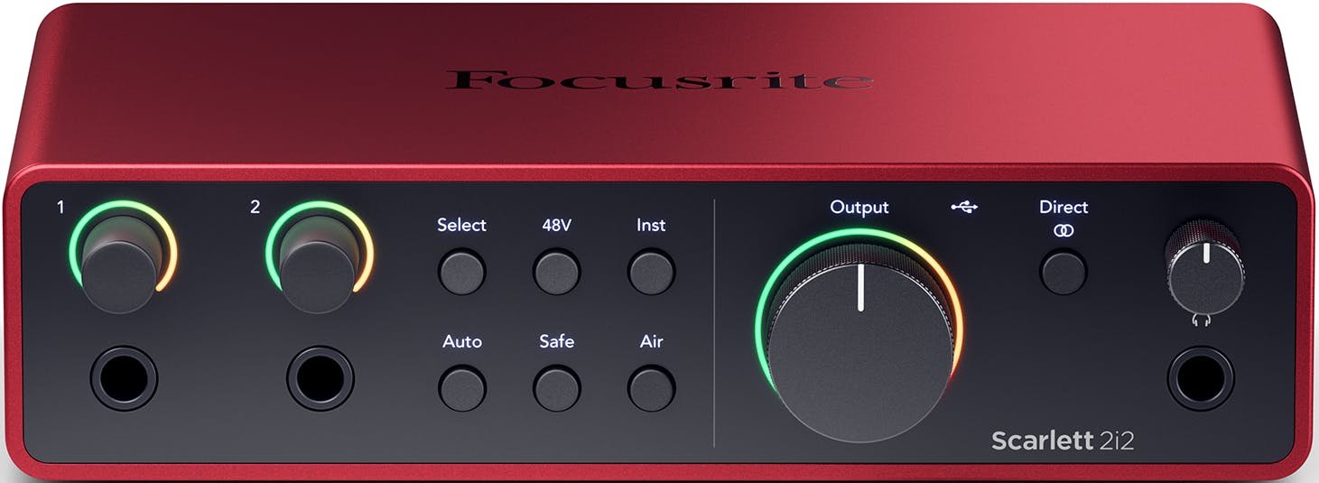 B Stock : Focusrite Scarlett 2i2 4th Gen Audio Interface 005 - MOSC0033-Scarlett-2i2_front-elevated_HR.jpg
