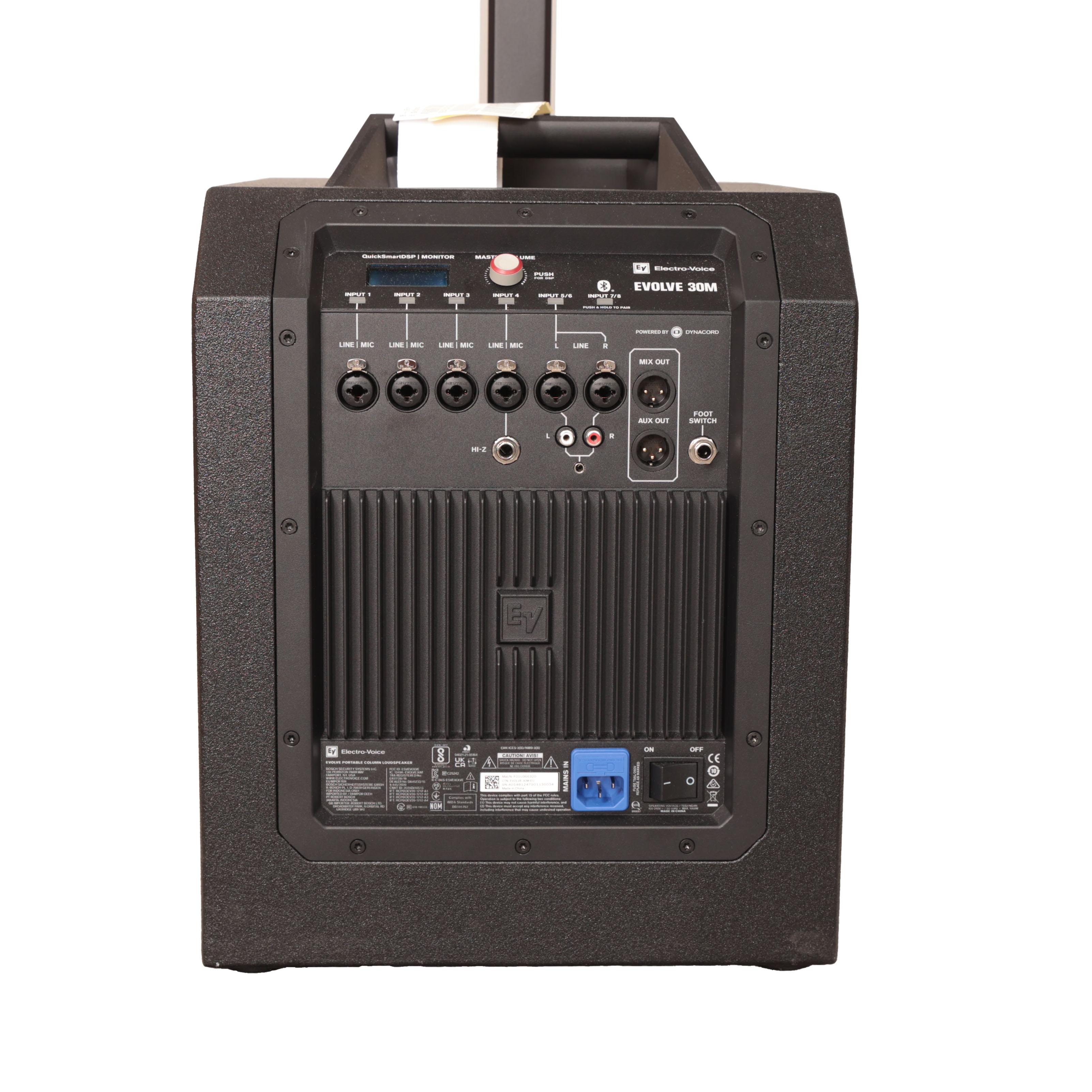 B Stock : Electro-Voice Evolve 30M Portable Column PA System - Black 004 - B-EVOLVE30M-0004 (6).jpg