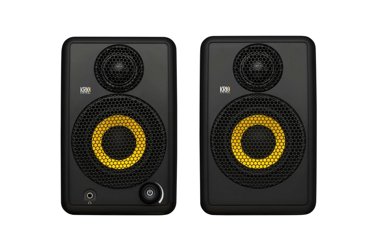 B Stock : KRK GOAUX 3" Portable Studio Monitors - GOAUX3-GOAUX3-NA_front.jpg