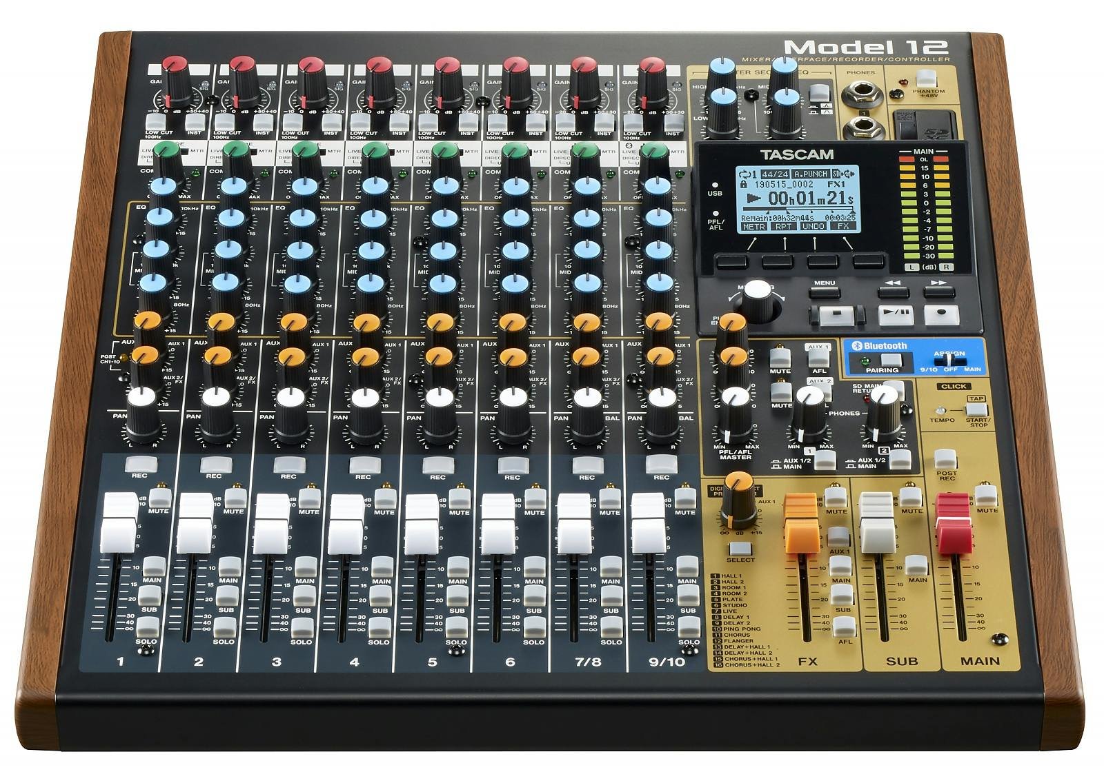 Tascam Model 12 - 10-Channel Analogue Mixer With 12-Track Digital Recorder & USB Interface - 375974-1579684899948.jpg