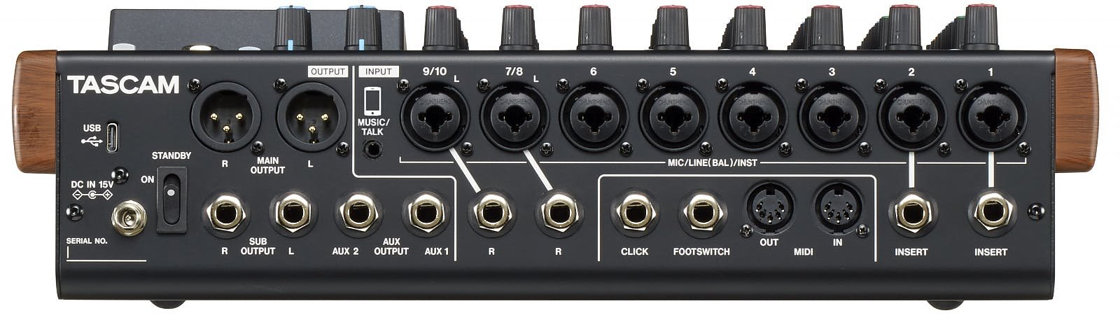 Tascam Model 12 - 10-Channel Analogue Mixer With 12-Track Digital