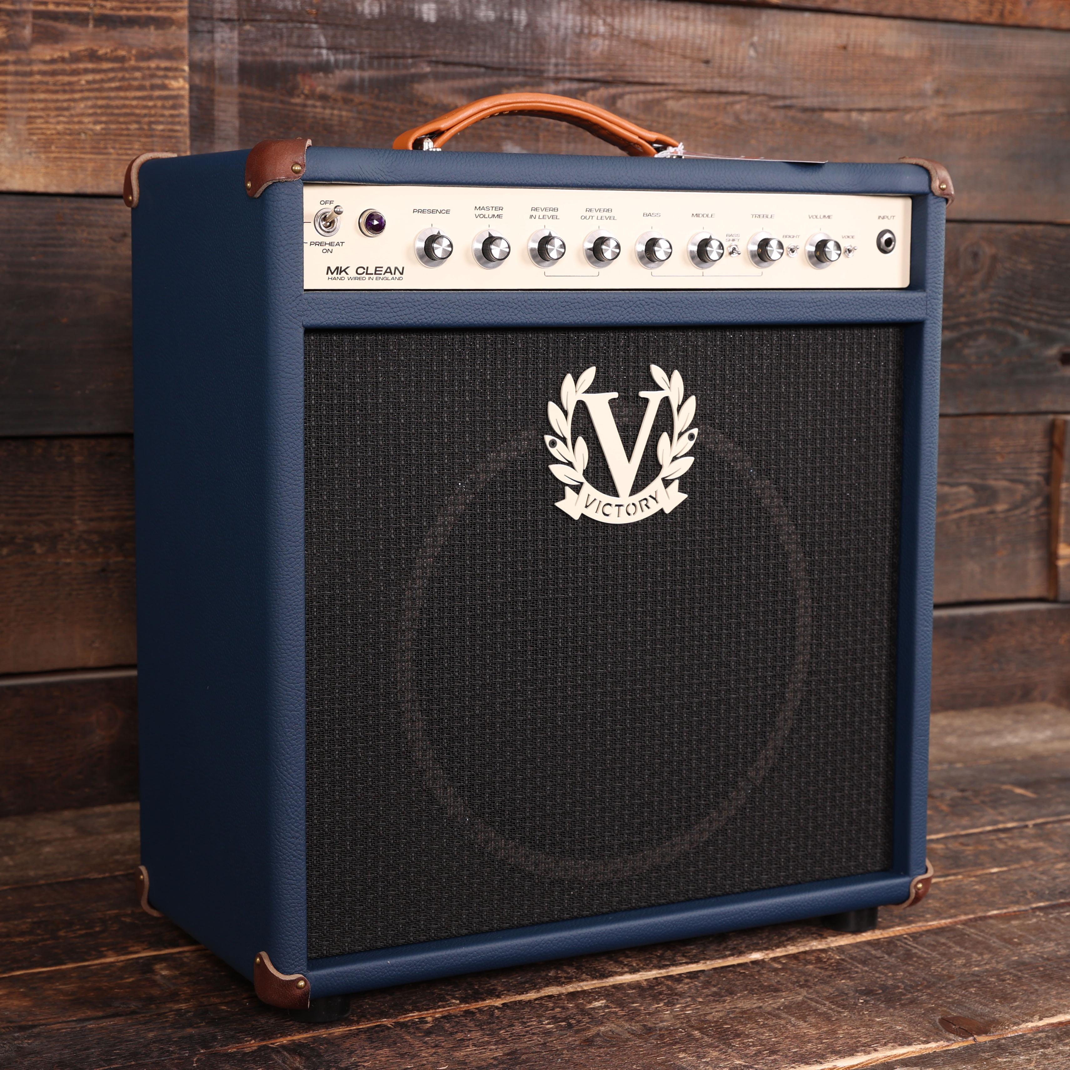 Victory MK Clean 30W 1x12 Hand-Wired Valve Amp Combo In Admiralty Blue - MK112-CR-GP068-BK-CR (4).jpg