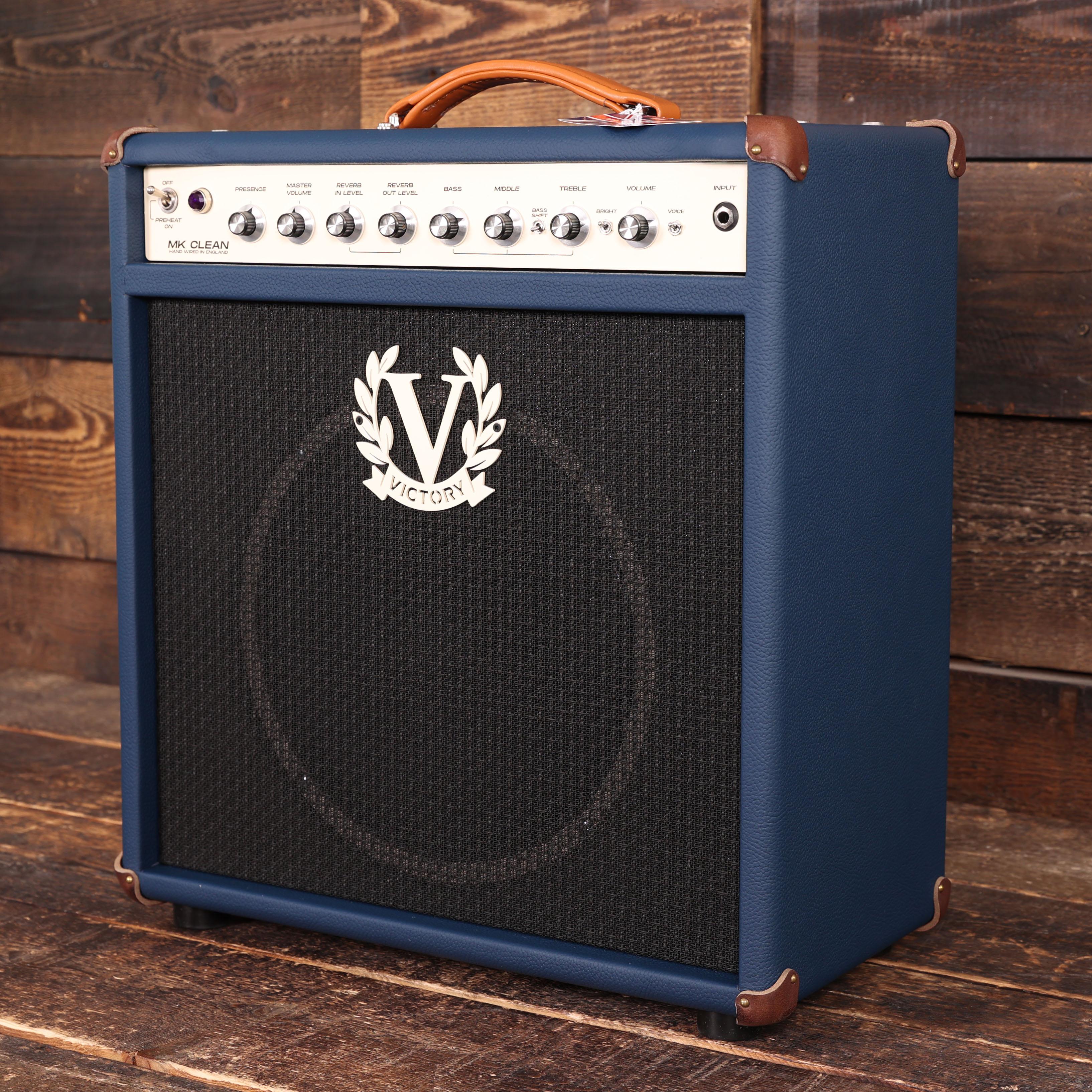 Victory MK Clean 30W 1x12 Hand-Wired Valve Amp Combo In Admiralty Blue - MK112-CR-GP068-BK-CR (5).jpg