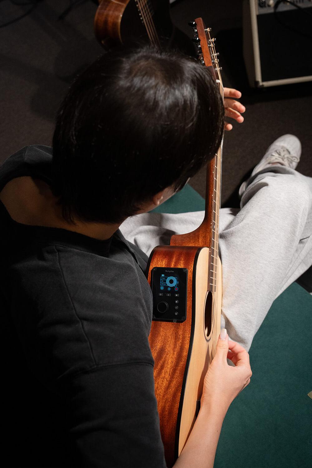 Cort Earth GO Travel Electro Acoustic Guitar In Open Pore Brown Burst - EARTH-HV-GO-OPBB-v2 (2).jpg